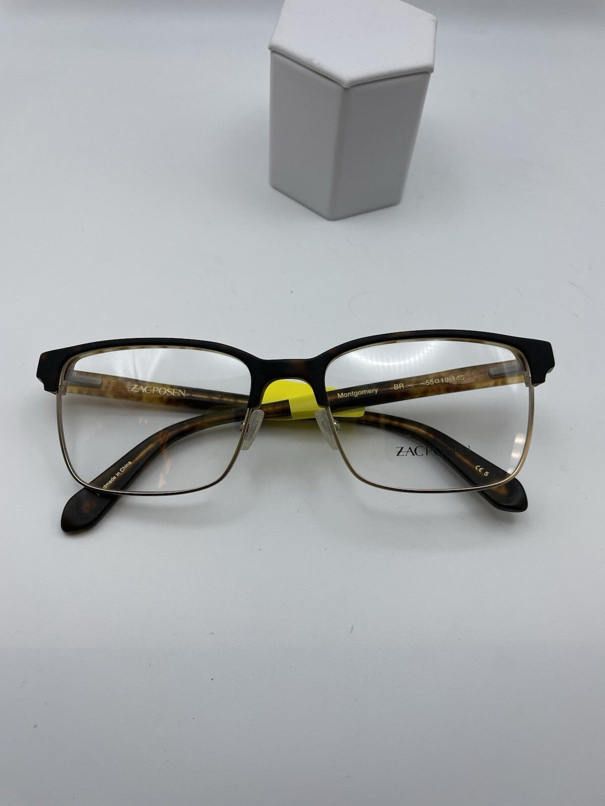 Zac Posen Brand Montgomery Model 55 Eye Brown NEW