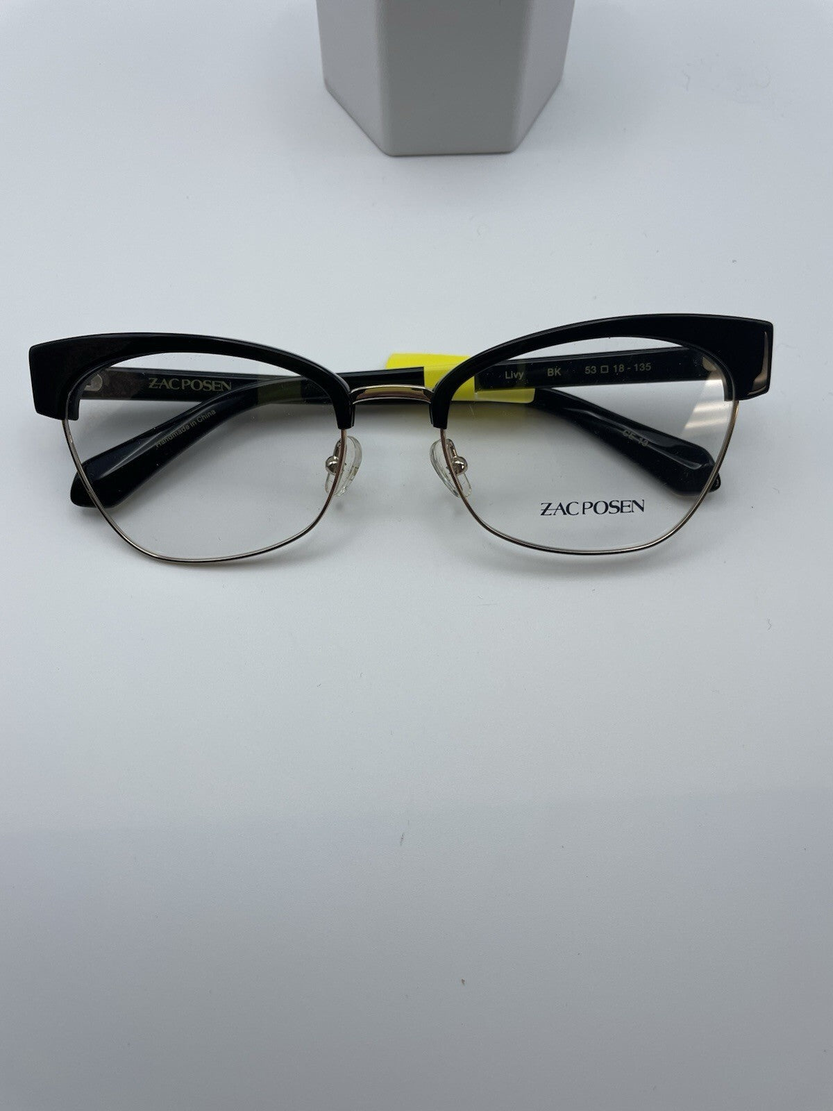 Zac Posen Brand Livy Model 53 Eye Black NEW