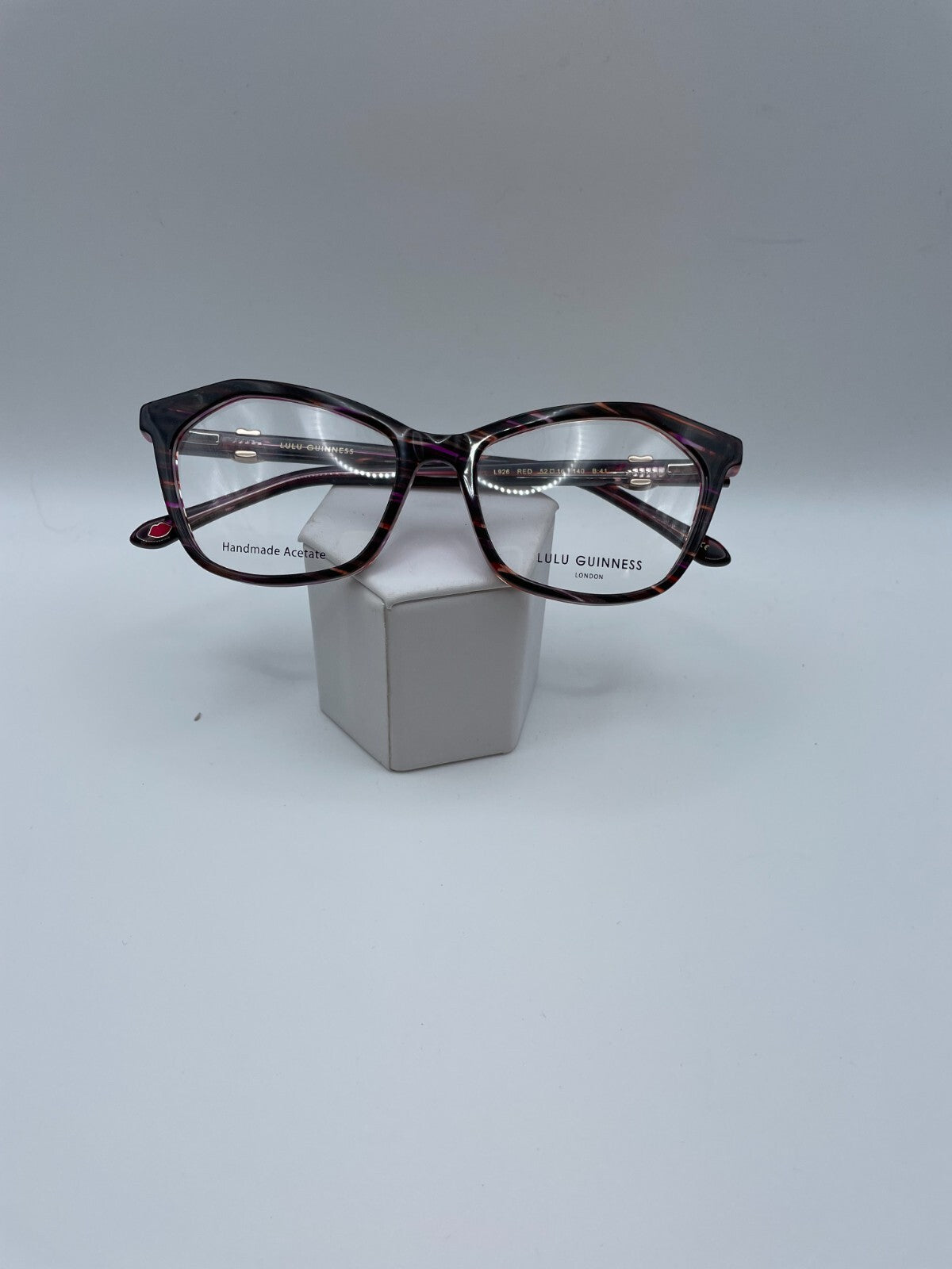 Lulu Guinness Brand L926 Model 52 Eye Red NEW