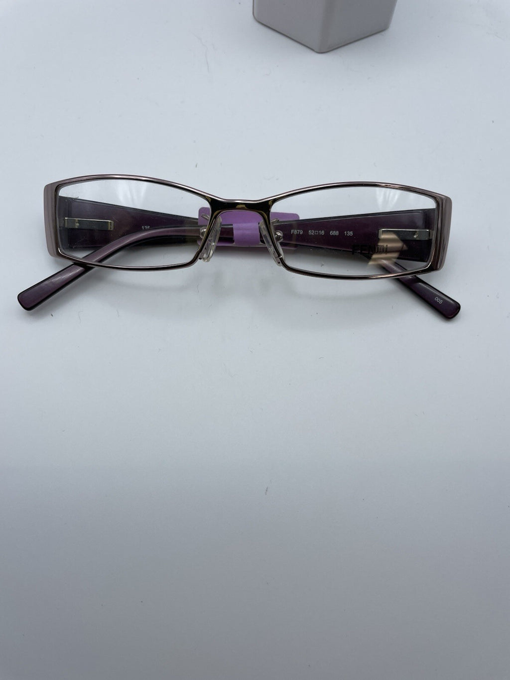 FENDI Brand F879 Model 52 Eye Purple Color NEW