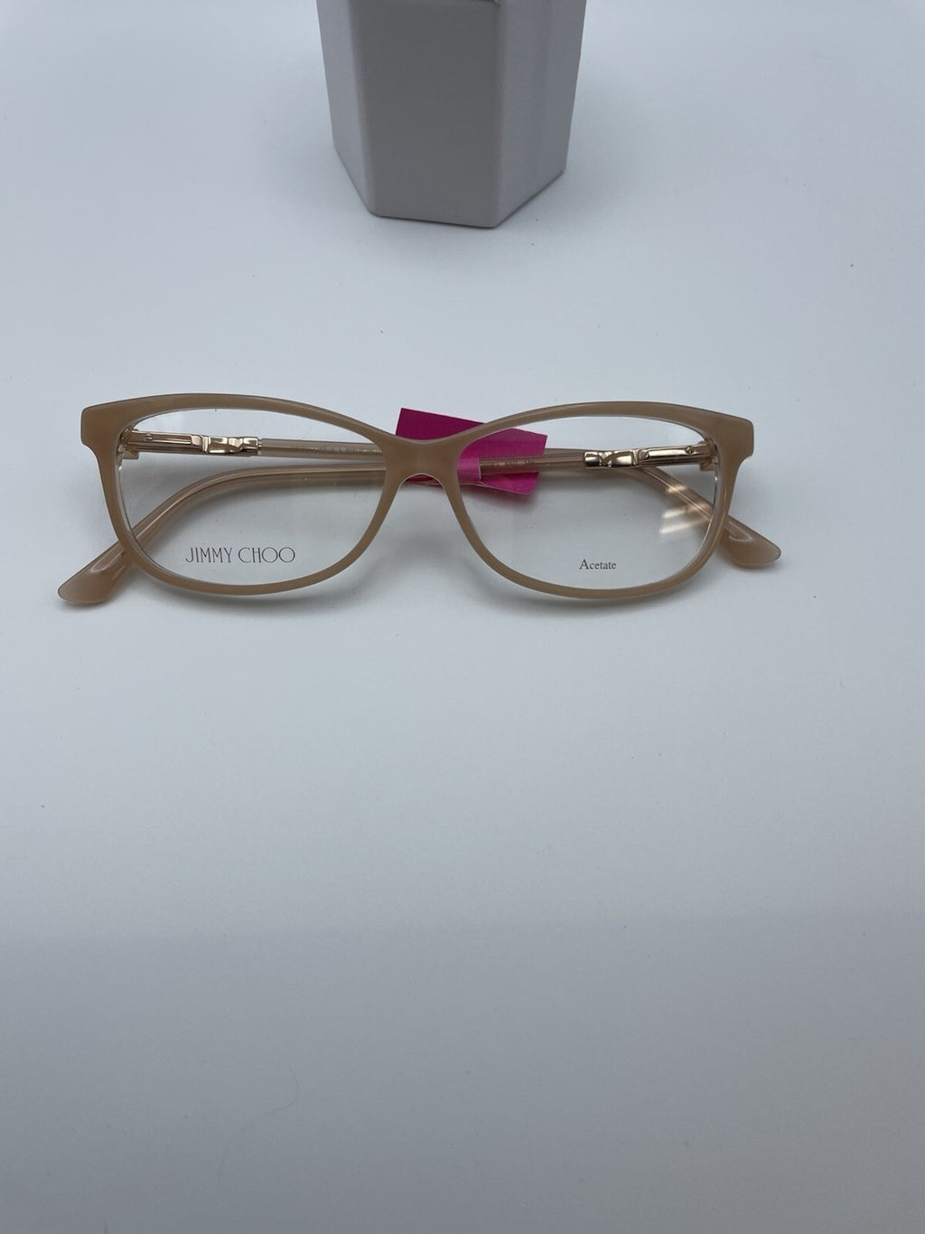 Jimmy Choo JC273 Model 53 Eye Pink Crystal NEW