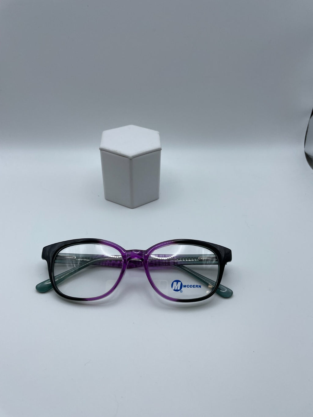 Modern Optical Brand Liquid Model 50 Eye Jade/Purple NEW