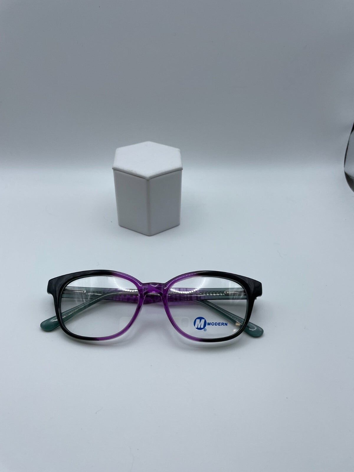 Modern Optical Brand Liquid Model 50 Eye Jade/Purple NEW