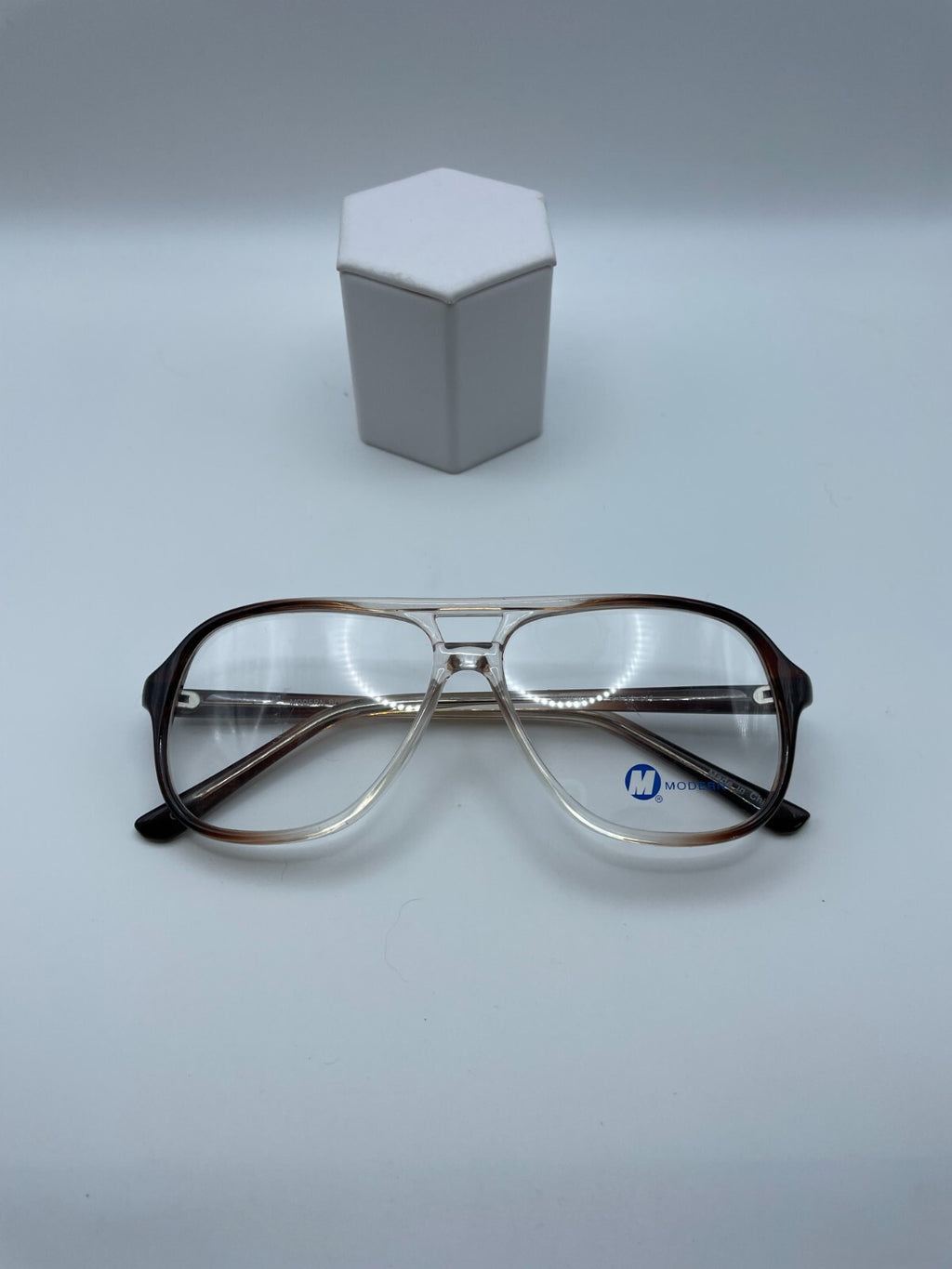 Modern Optical Brand Bobby Model 51 Eye Grey Fade NEW