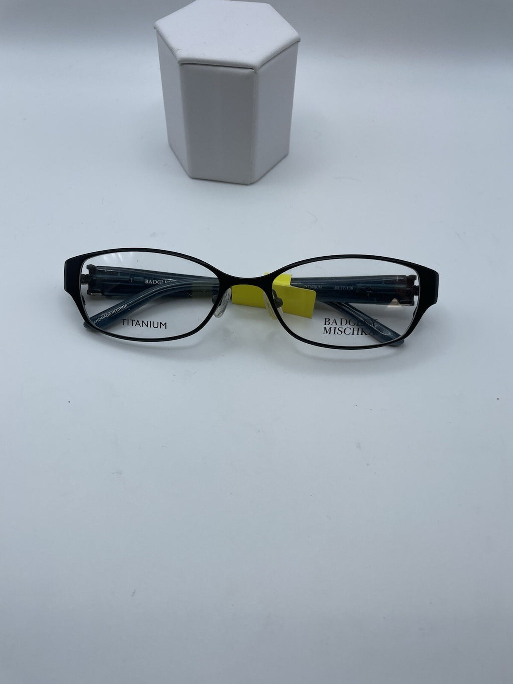 Badgley Mischka Brand Zoe Model 53 Eye Black NEW