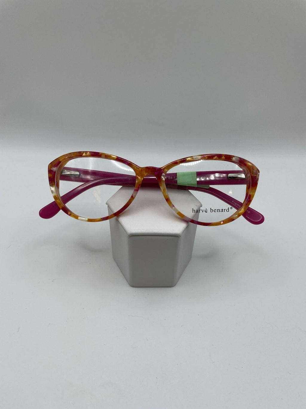 harvé benard Brand HB633 Model 54 Eye Pink Marble NEW￼
