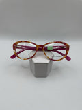 harvé benard Brand HB633 Model 54 Eye Pink Marble NEW￼