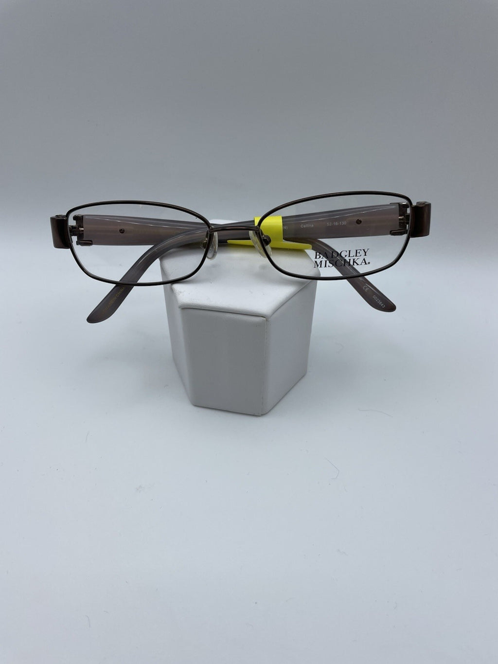 Badgley Mischka Brand Cellina Model 52 Eye Brown NEW