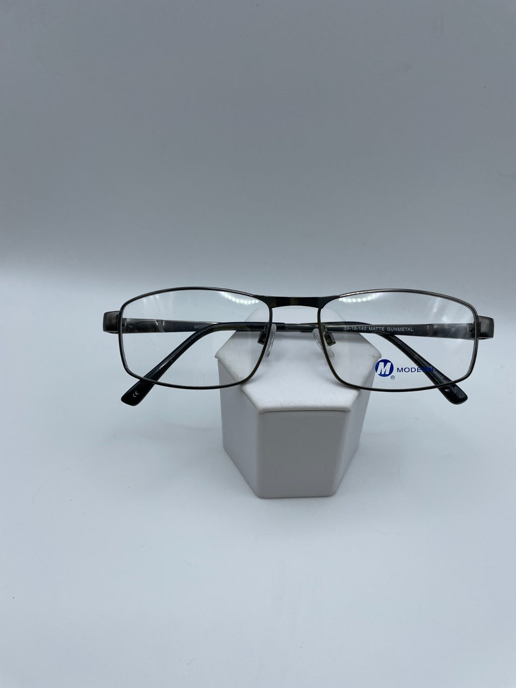 Modern Optical Brand Blitz Model 55 Eye Matt Gunmetal NEW