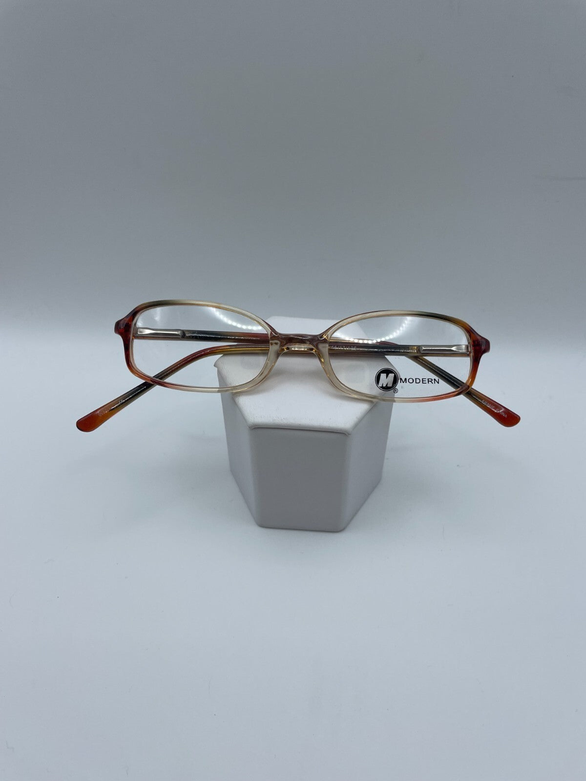 Modern Optical Brand Speckle Model 46 Eye Brown NEW