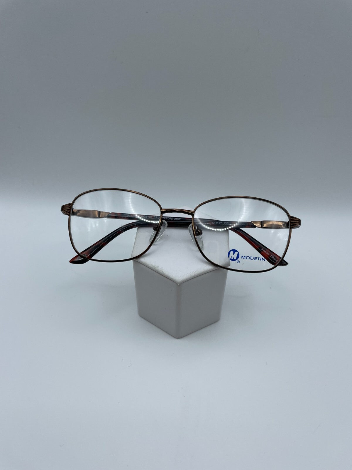 Modern Optical Brand Poetic Model 53 Eye Brown Tortoise NEW