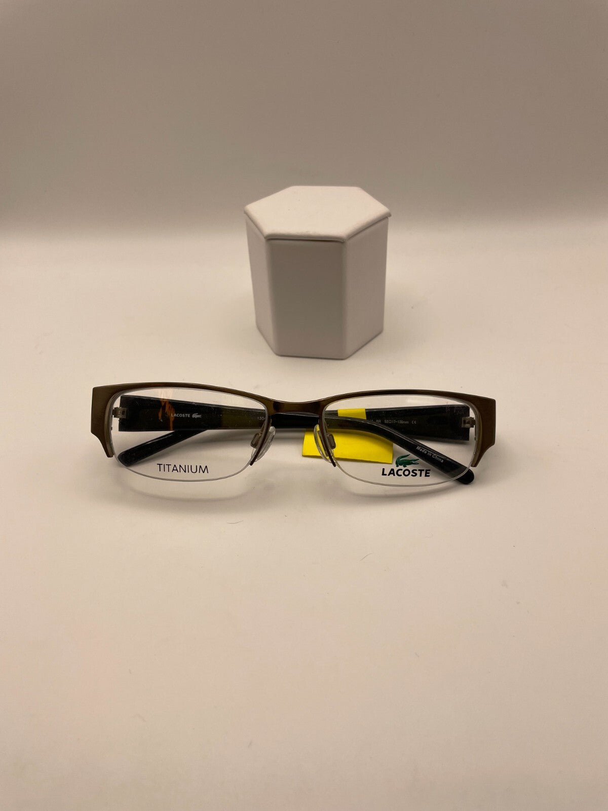 Lacoste Brand LA12239 Model 52 Eye Brown NEW