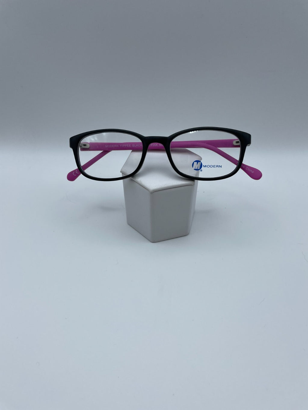 Modern Optical Brand Yippee Model 49 Eye Black/Hot Pink NEW