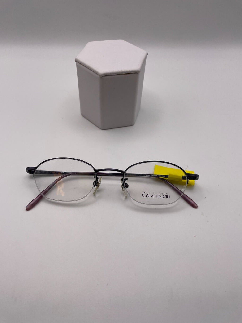 Calvin Klein Brand 344 Model 45 Eye Purple NEW