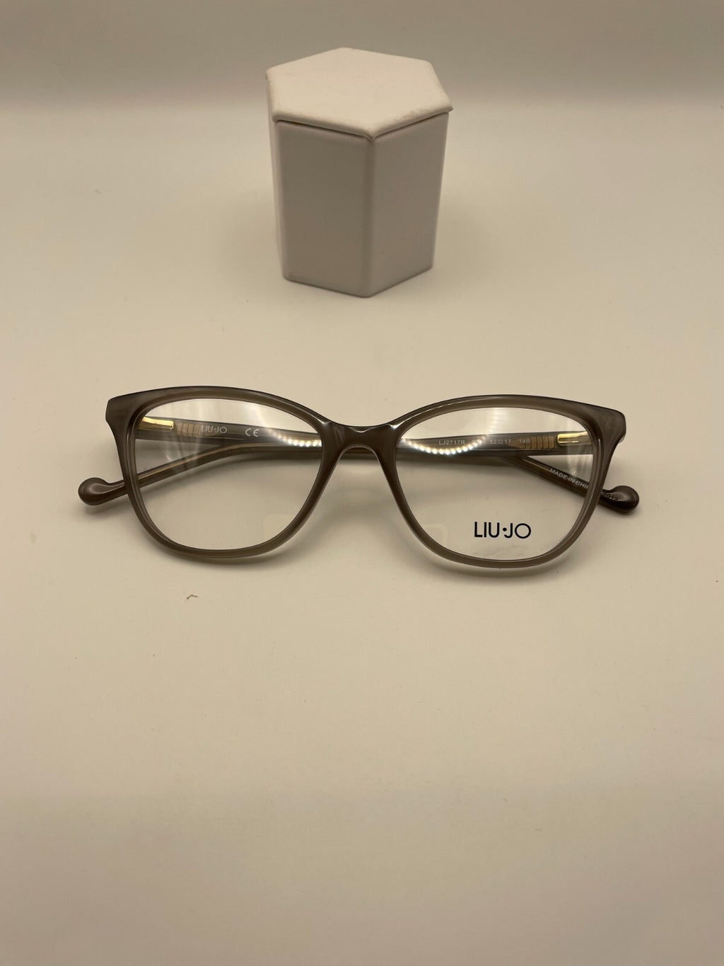 LIU•JO Brand LJ2717R Model 52 Eye Dark Gray / Crystal NEW