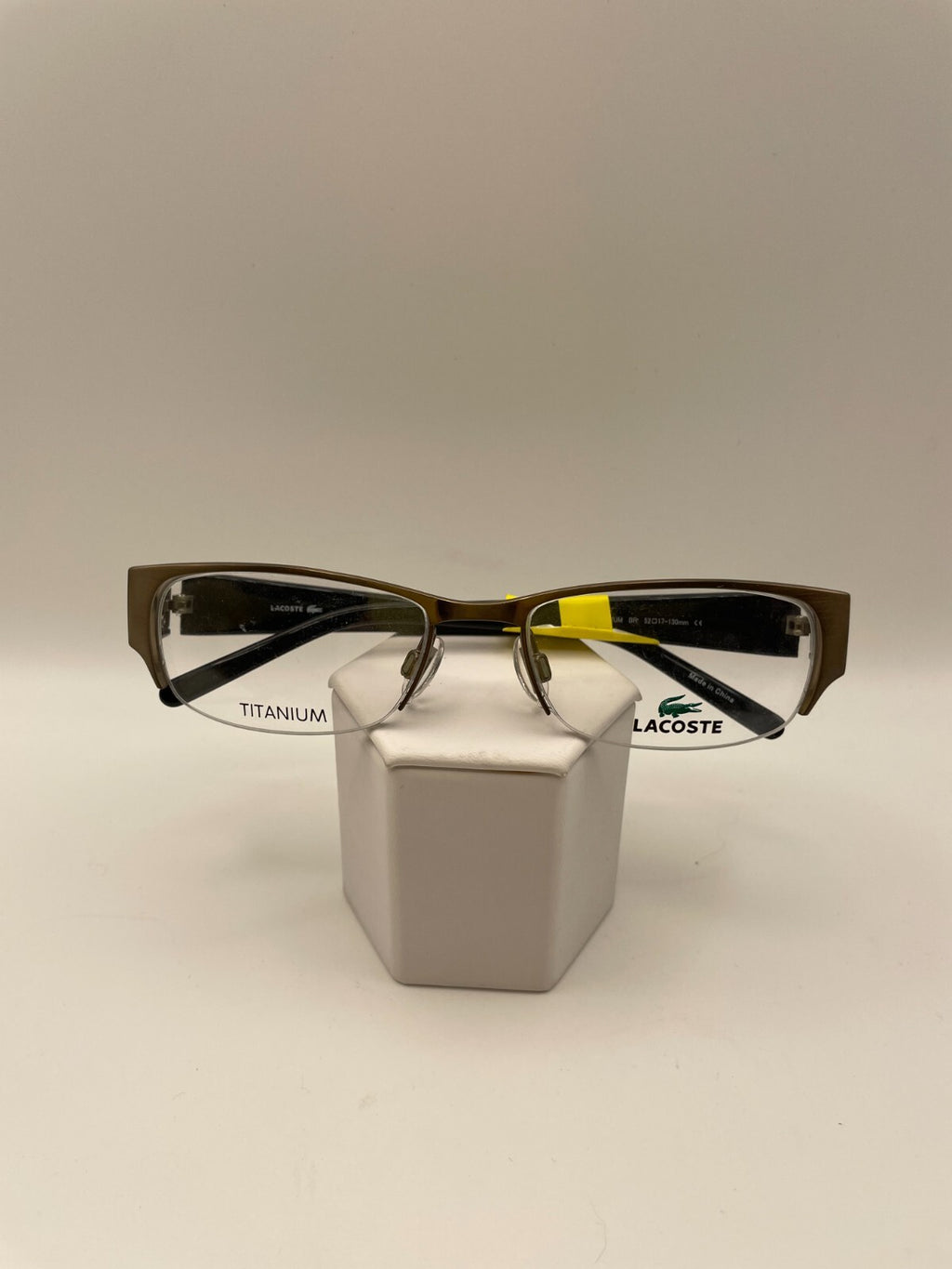 Lacoste Brand LA12239 Model 52 Eye Brown NEW