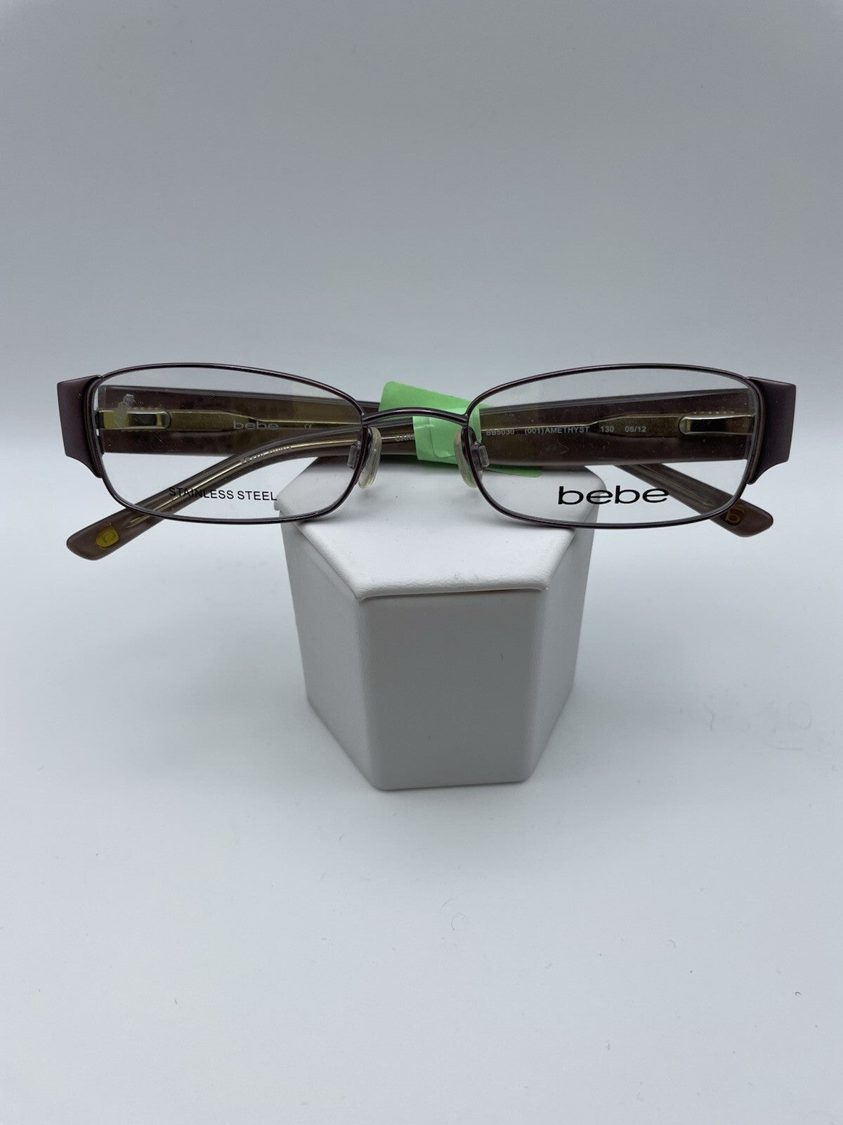 Bebe Brand BB5030 Model 50 Eye Amethyst NEW