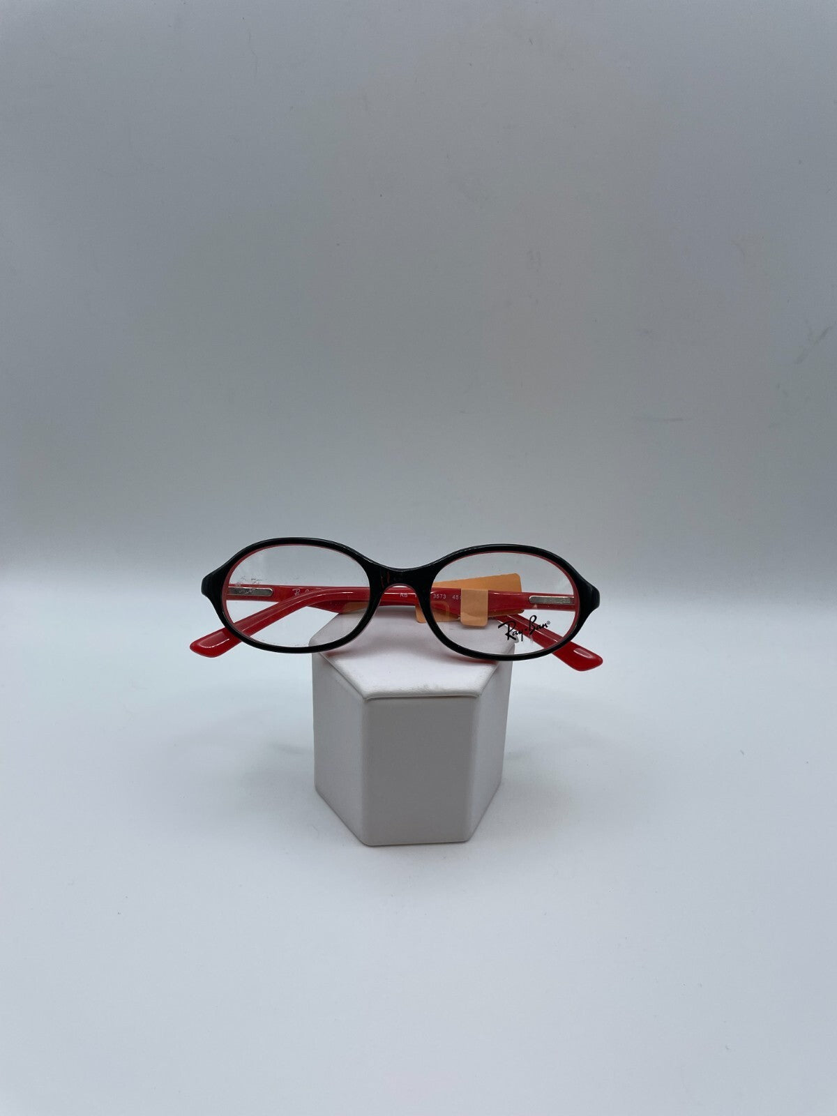 Ray-Ban Brand RB 1525 Model 45 Eye Black/Red NEW