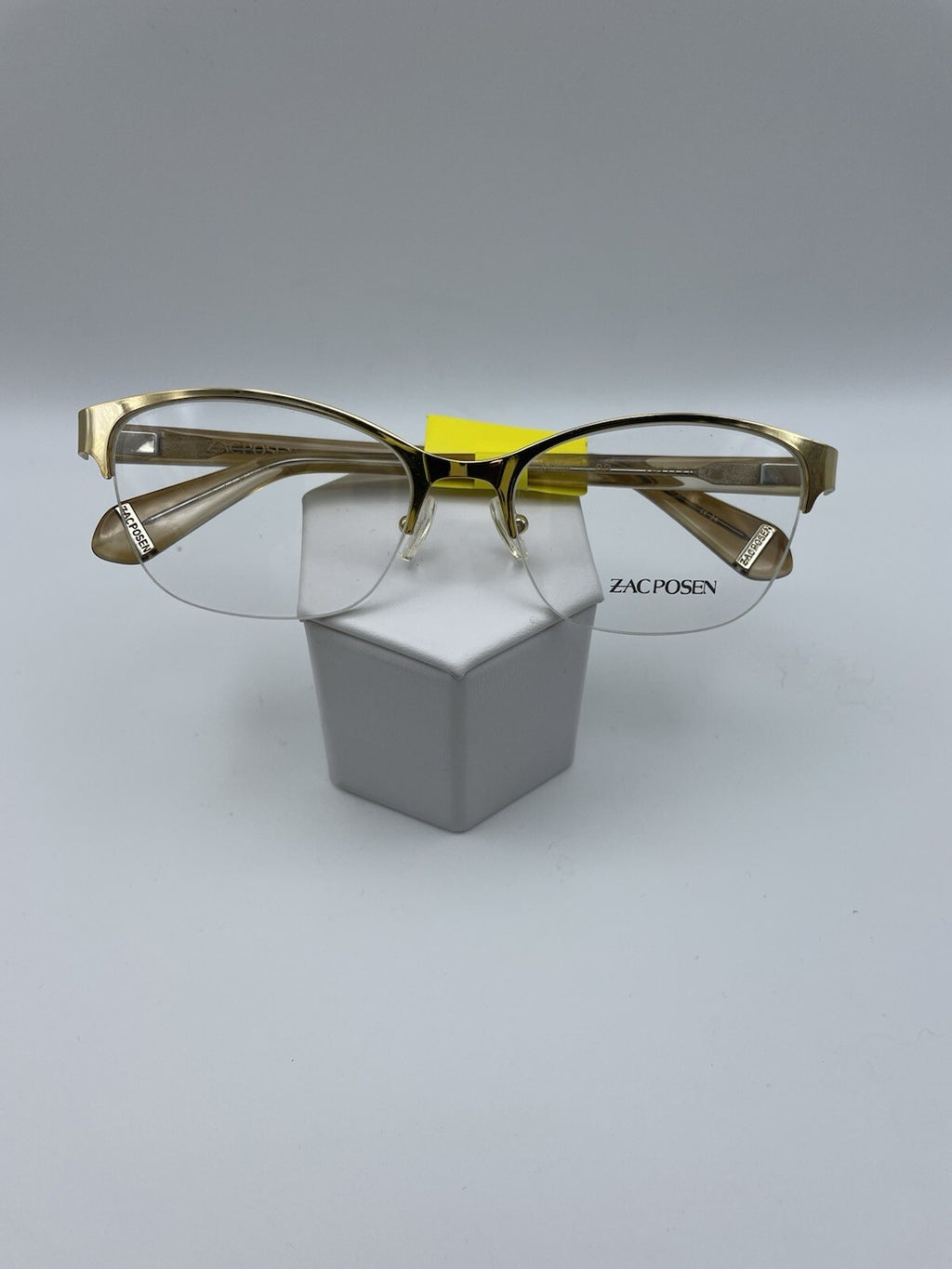 Zac Posen Brand Muriel Model 52 Eye Brass NEW