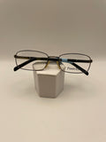 Perry Ellis Brand PE 1166A-1 Model 55 Eye Gun Metal NEW