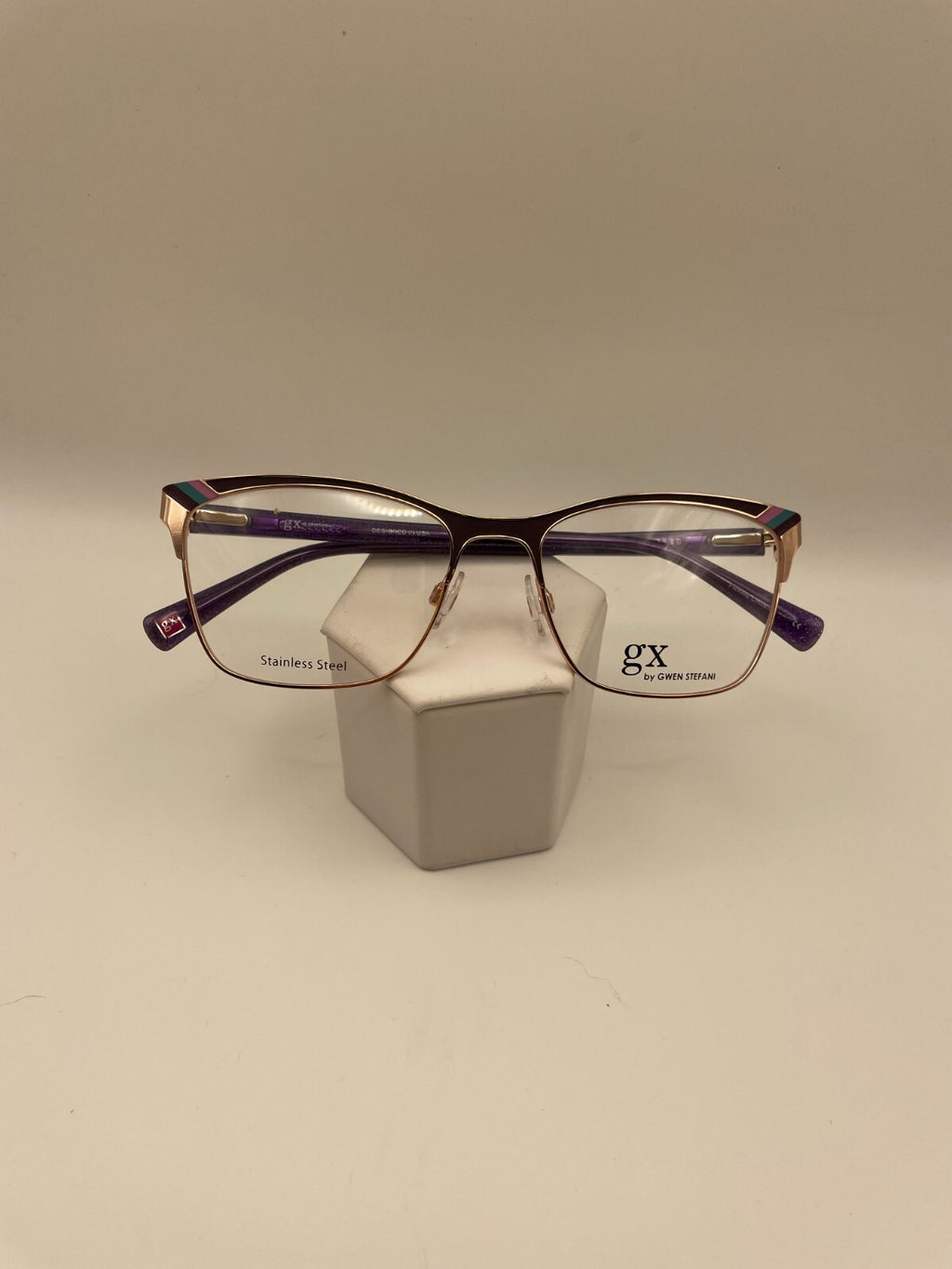 gx by GWEN STEFANI Brand GX102 Model 54 Eye Eggplant NEW