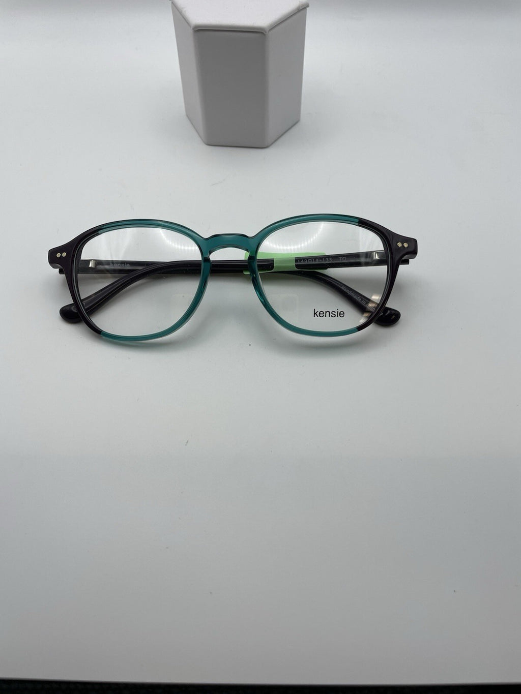 Kensie Brand Abstract Model 49 Eye Turquoise NEW