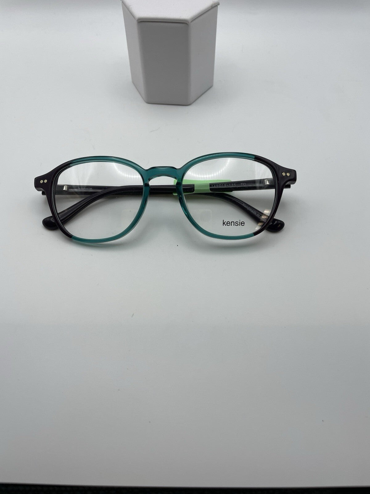 Kensie Brand Abstract Model 49 Eye Turquoise NEW