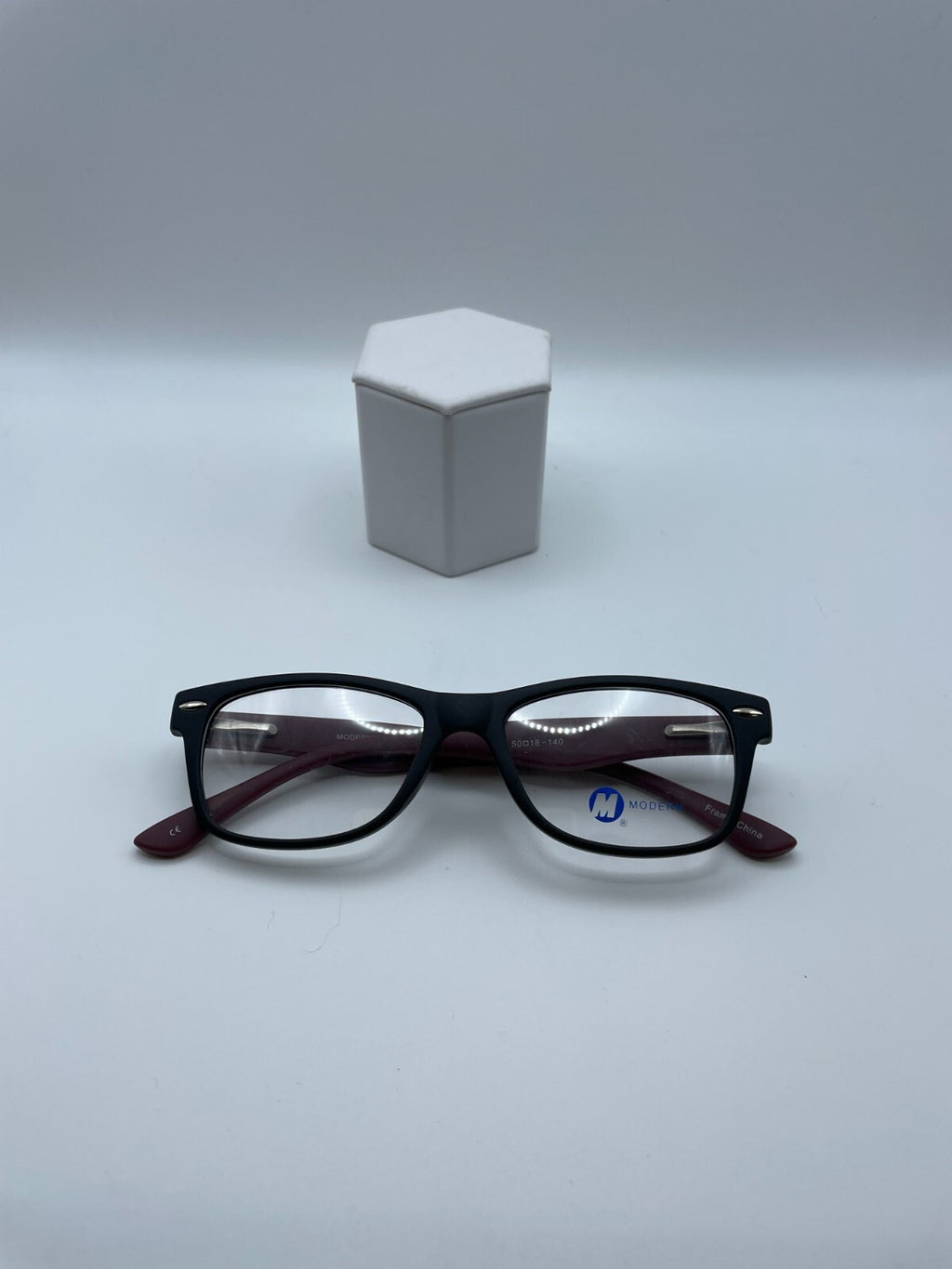 Modern Optical Brand Craze Model 50 Eye Burg/Blk  NEW