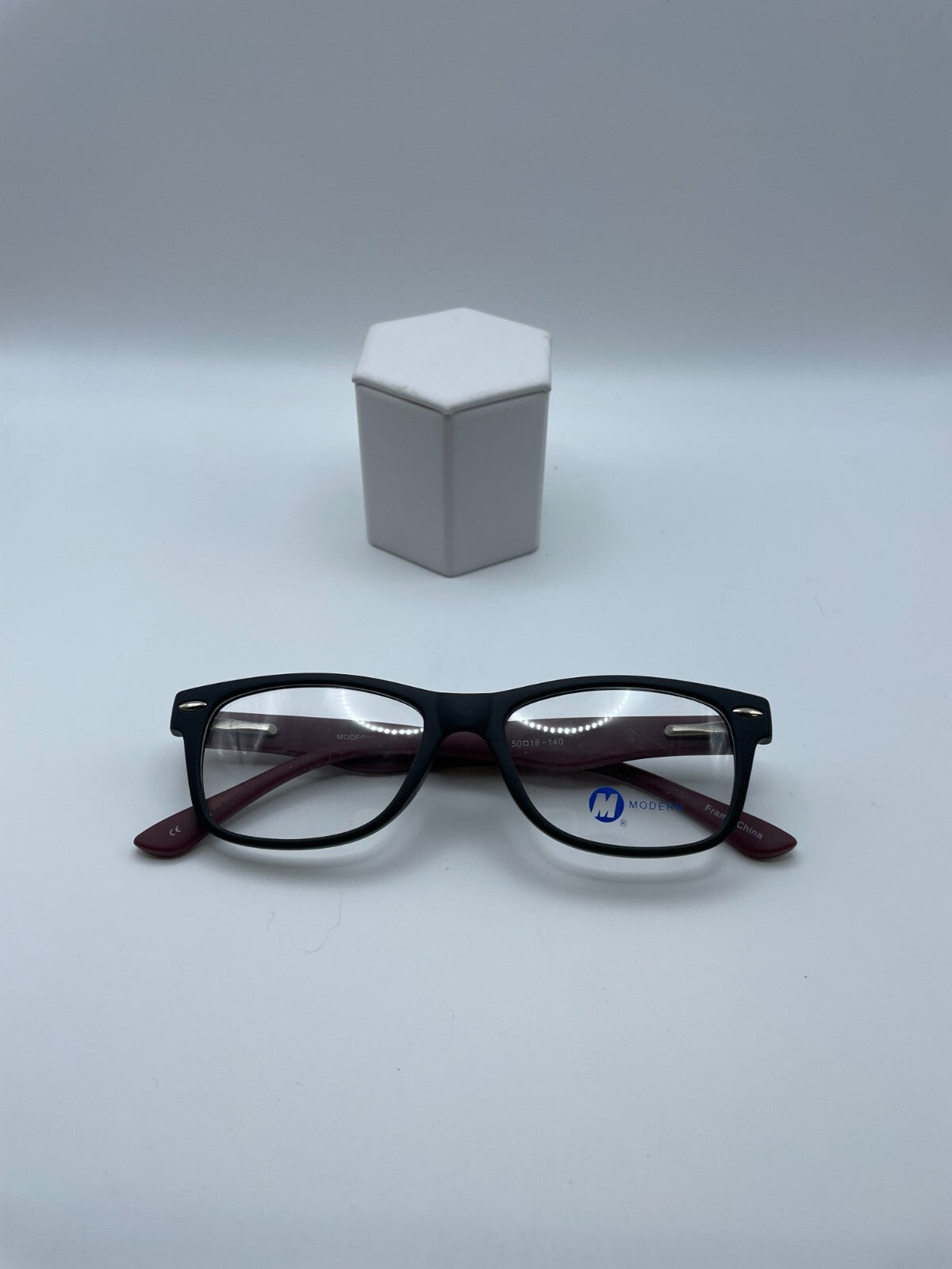 Modern Optical Brand Craze Model 50 Eye Burg/Blk  NEW