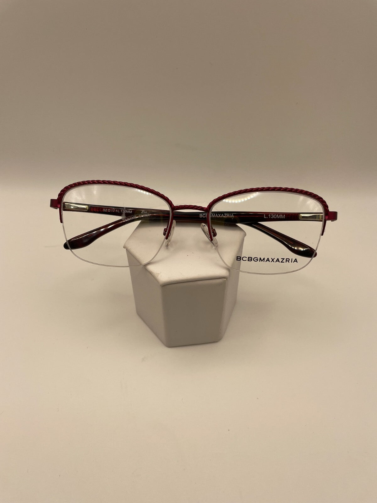 BCBGMAXAZRIA Brand Vincezia Model 52 Eye Red NEW
