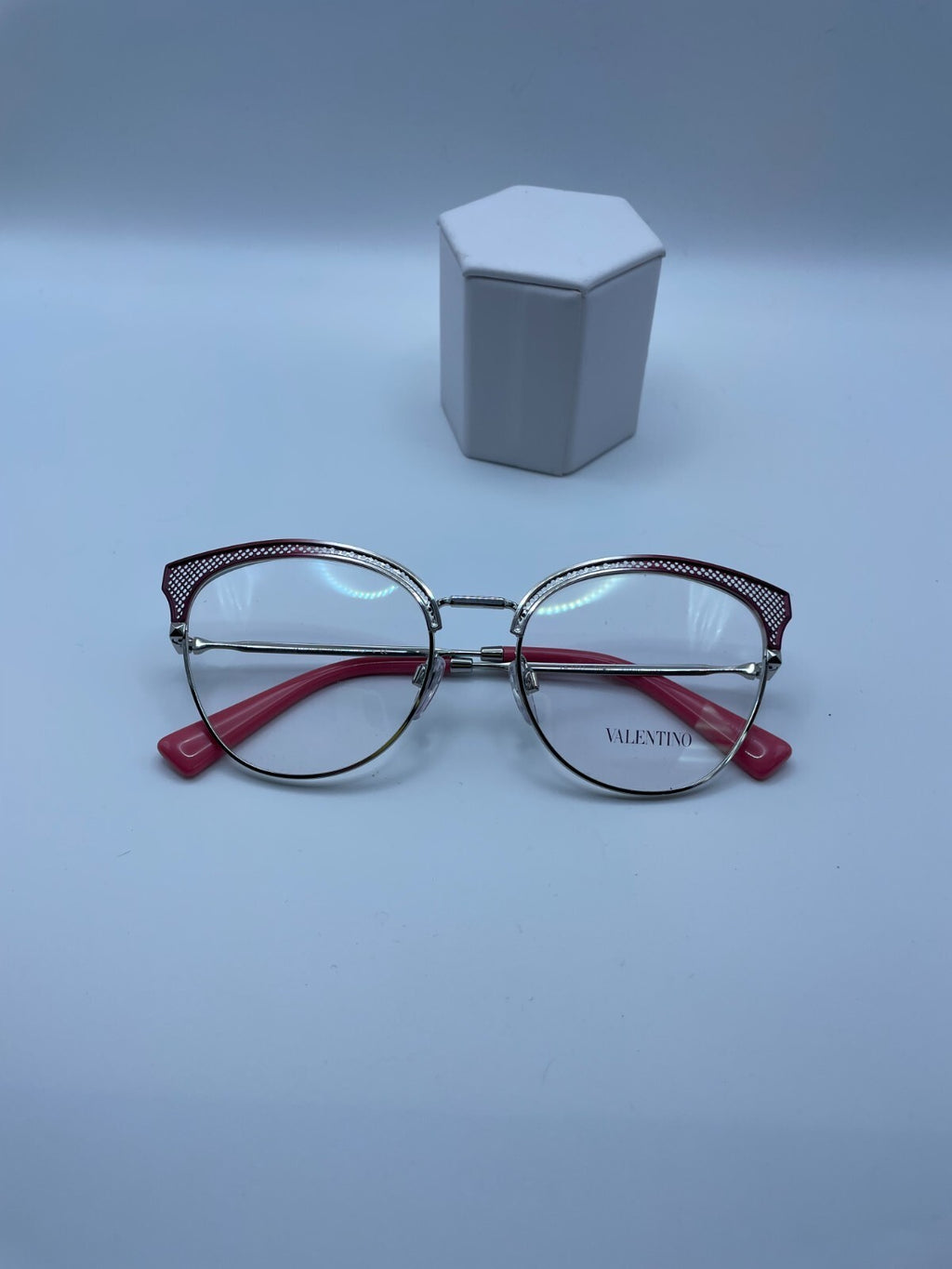 Valentino Brand VA 1011 Model 53 Eye Gunmetal Gradient Matt Pink NEW
