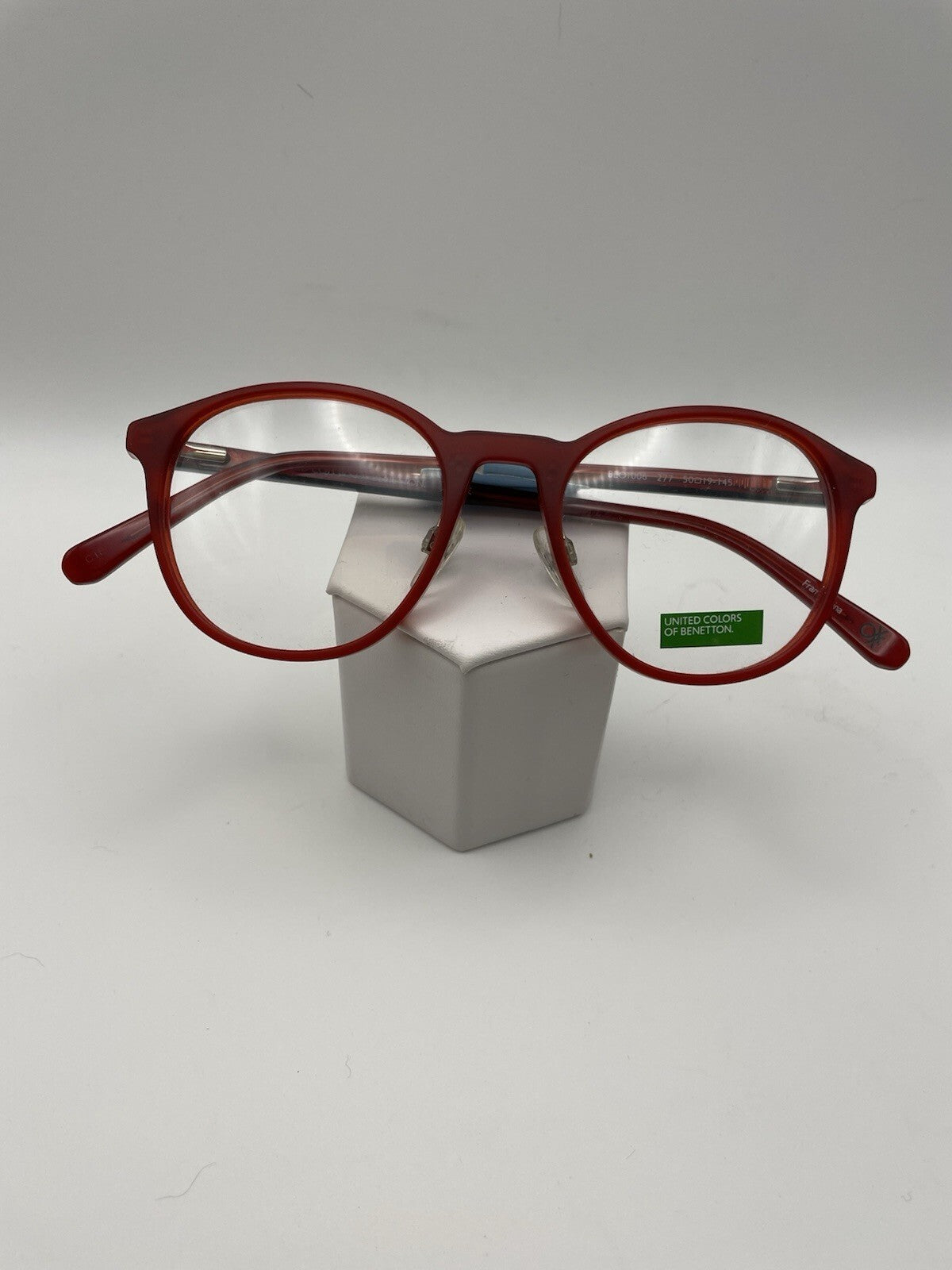 United Colors Of Benetton Brand BEO1006 Model 50 Eye Red NEW
