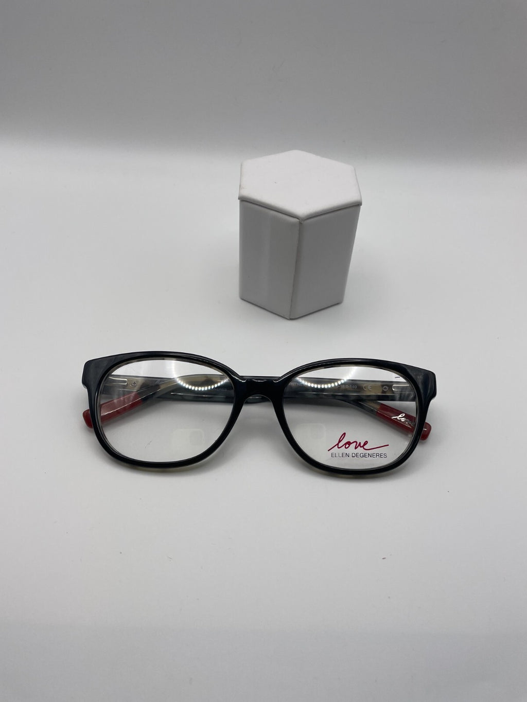 Ellen Degeneres Love Brand Whitney Model 55 Eye Black Tortoise NEW