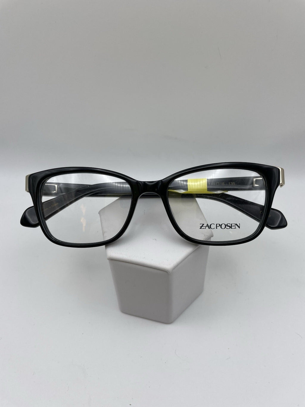 Zac Posen Brand Sia Model 49 Eye Black NEW