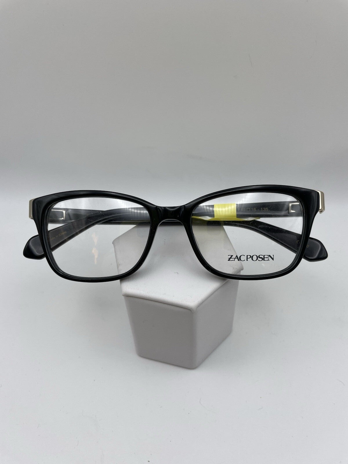 Zac Posen Brand Sia Model 49 Eye Black NEW