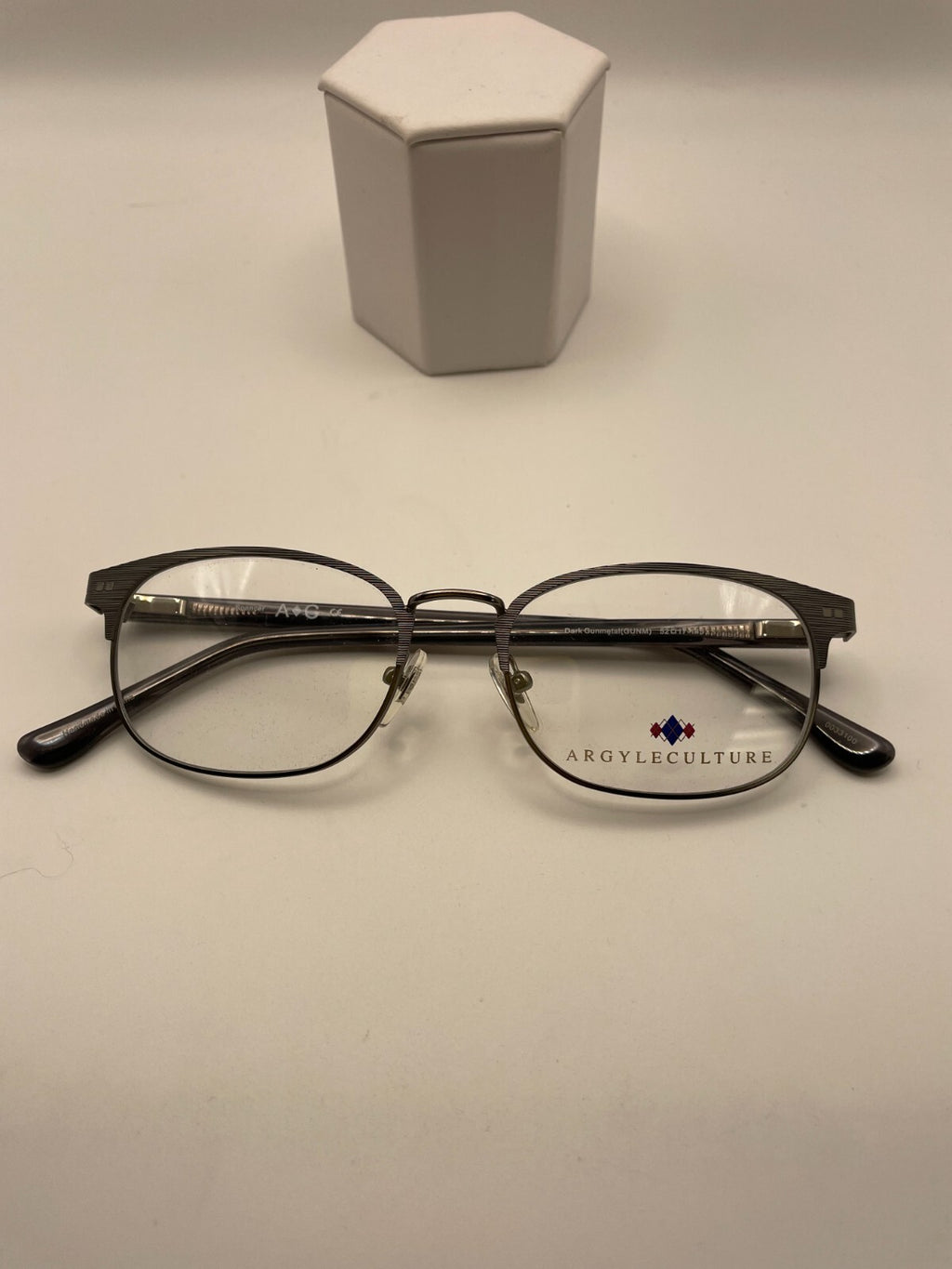 Argyleculture Brand Spencer Model 52 Eye Dark Gunmetal NEW