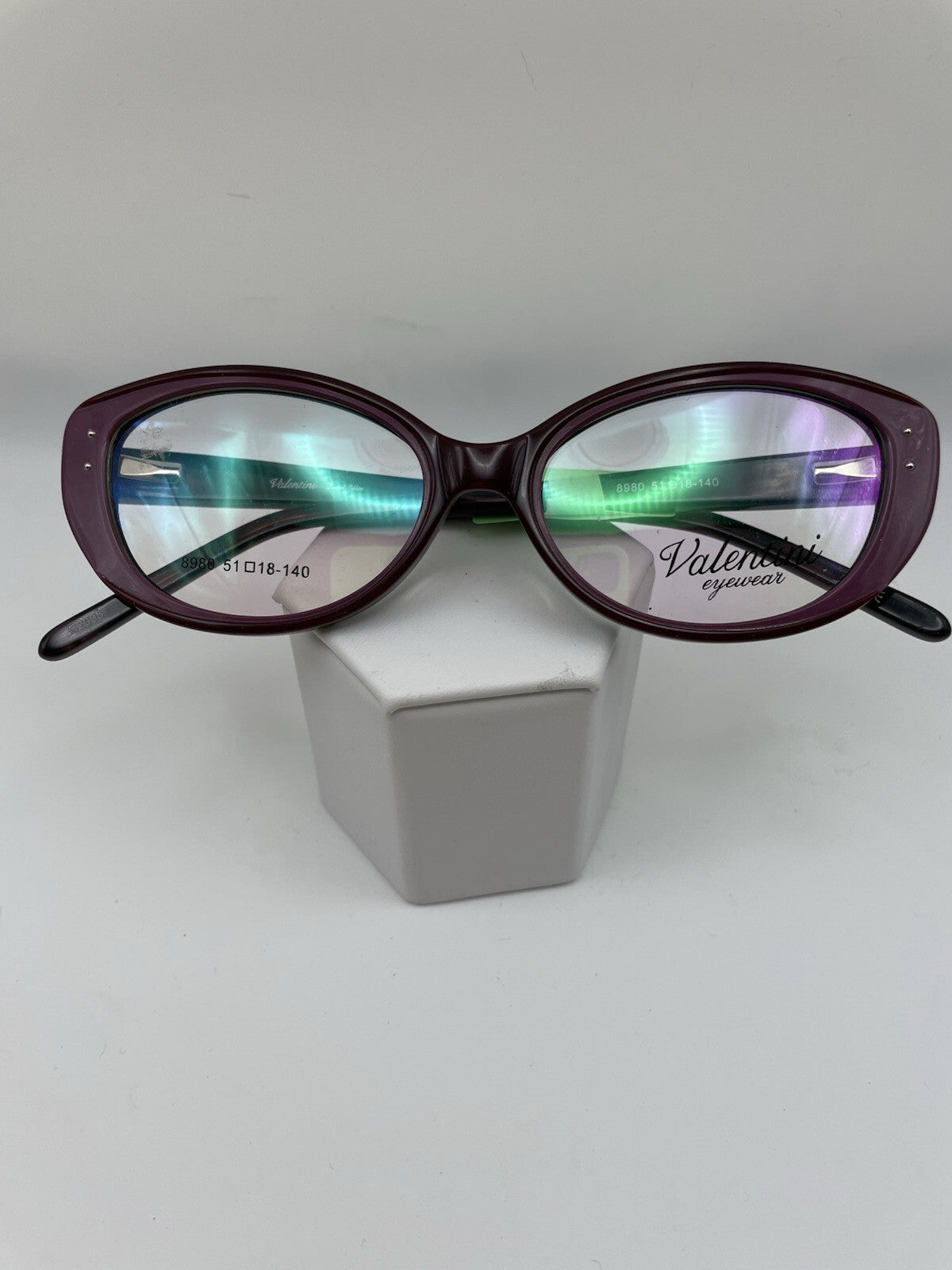 Valentini Brand 8980 Model 51 Eye Purple/Burgundy NEW