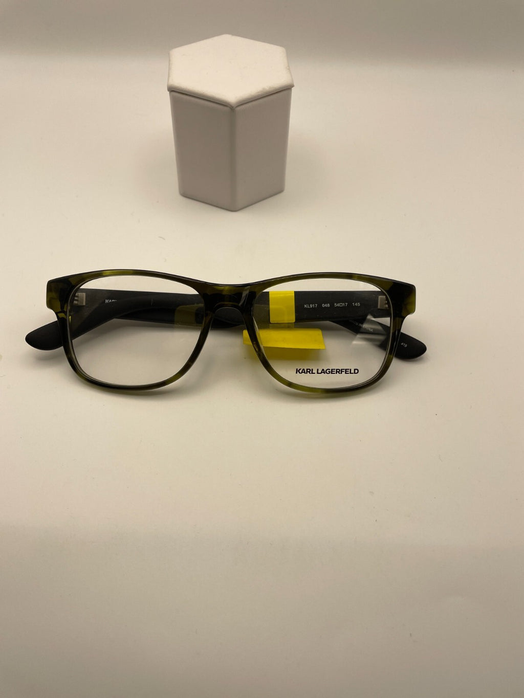 Karl Lagerfeld KL917 Model 54 Eye Striped Green NEW