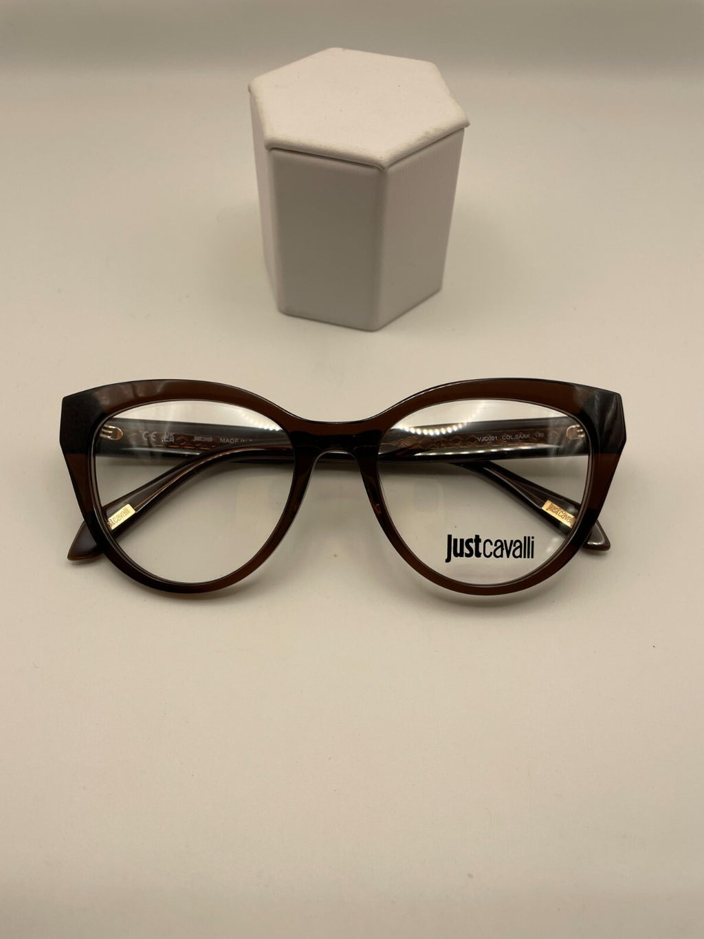 Just Cavalli Brand VJC001 Model 51 Eye Brown NEW