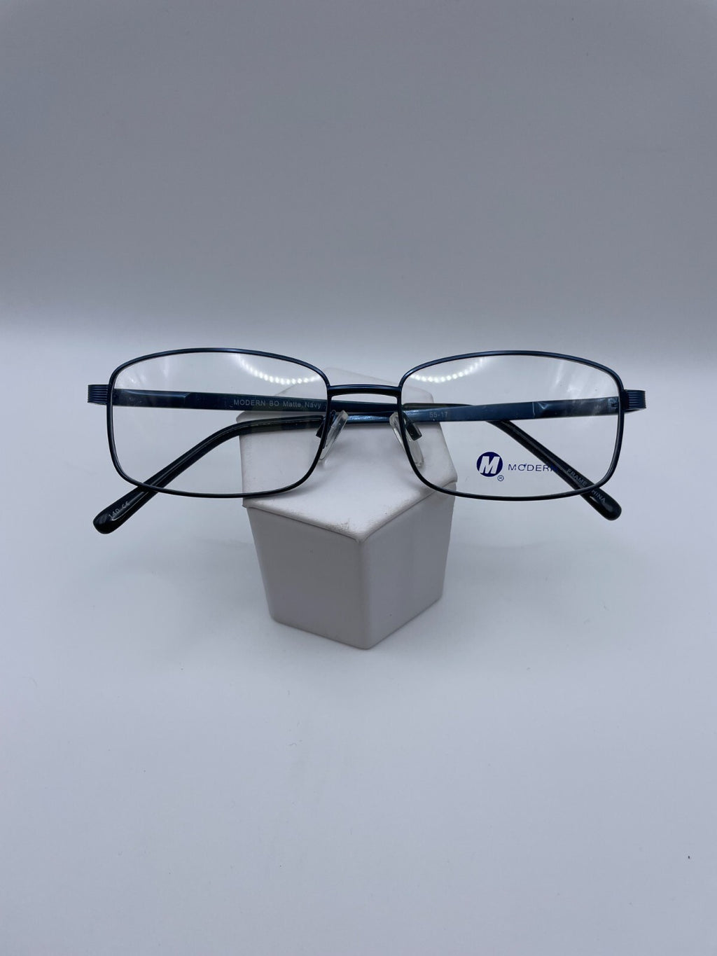 Modern Optical Brand BO Model 55 Eye Matte Navy NEW