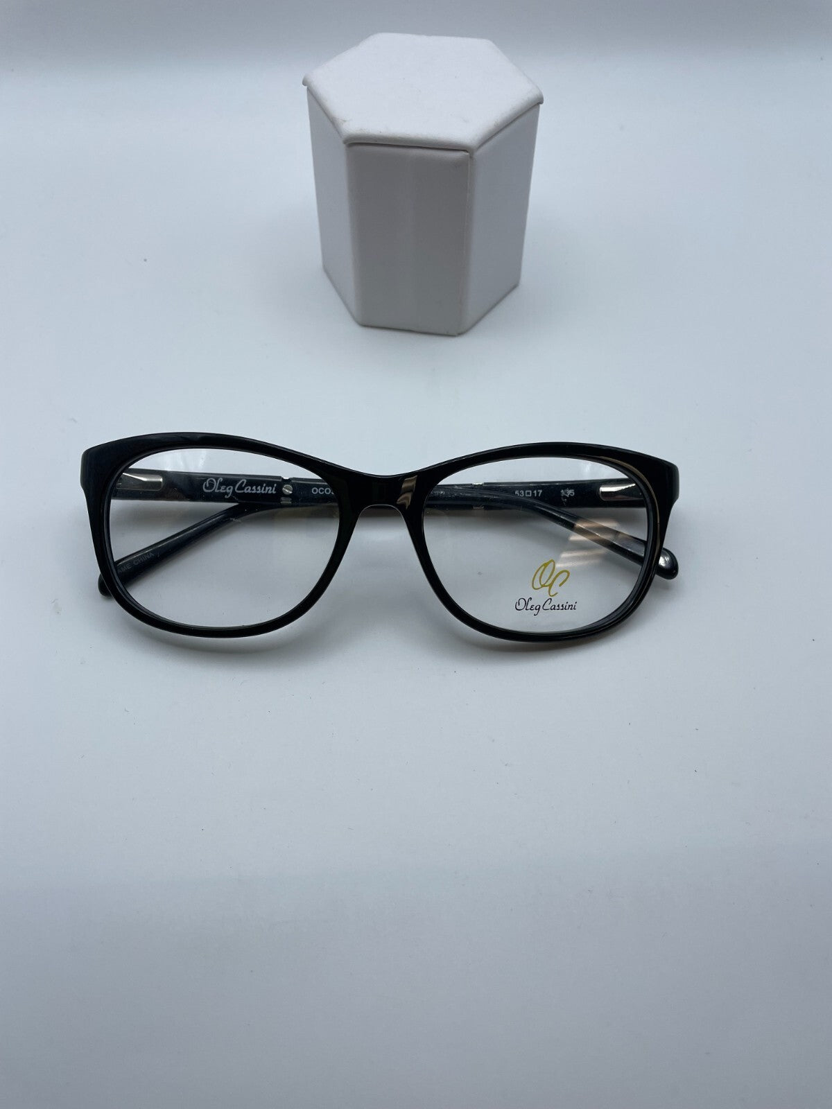 Oleg Cassini Brand OCO355 Model 53 Eye Black NEW