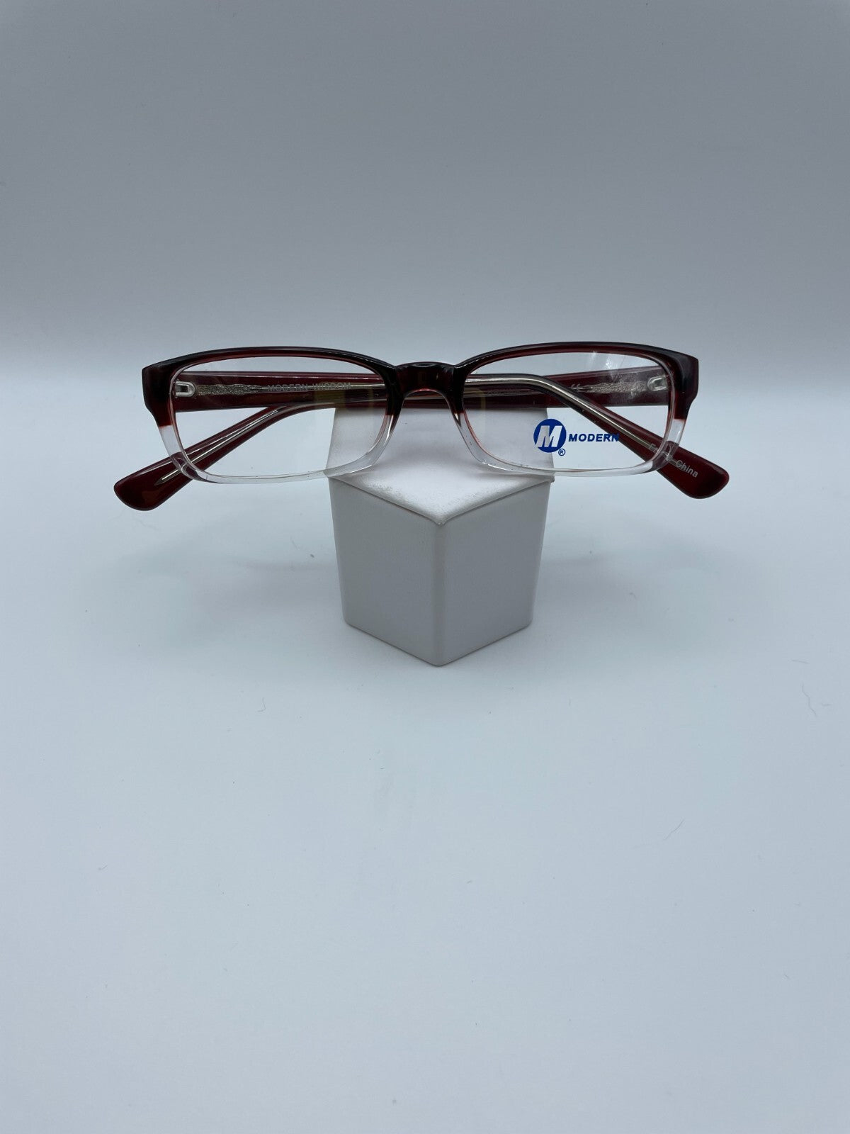 Modern Optical Brand Wisdom Model 52 Eye Brown NEW
