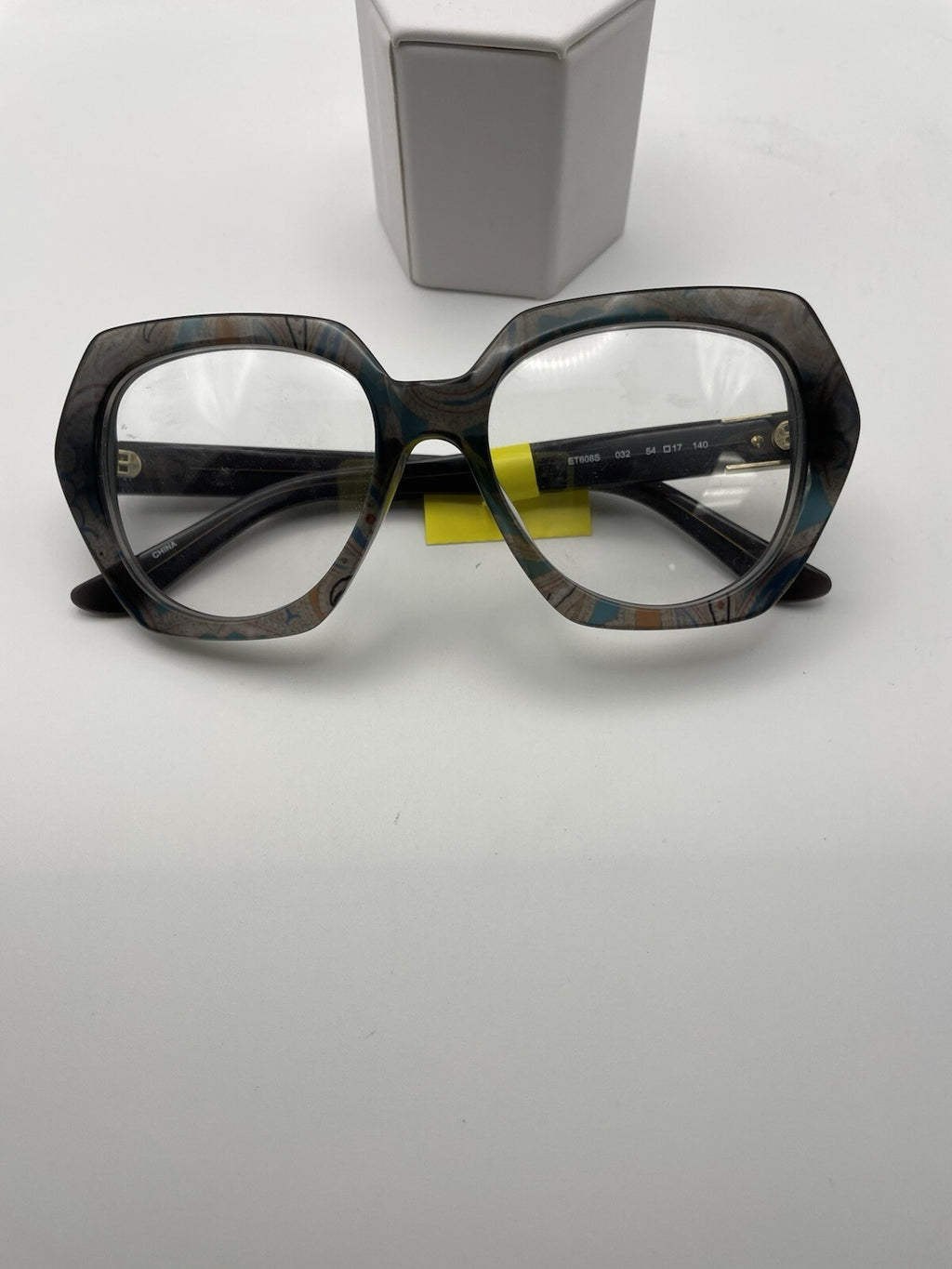 ETRO Brand ET608S Model 54 Eye Gray Tortoise NEW