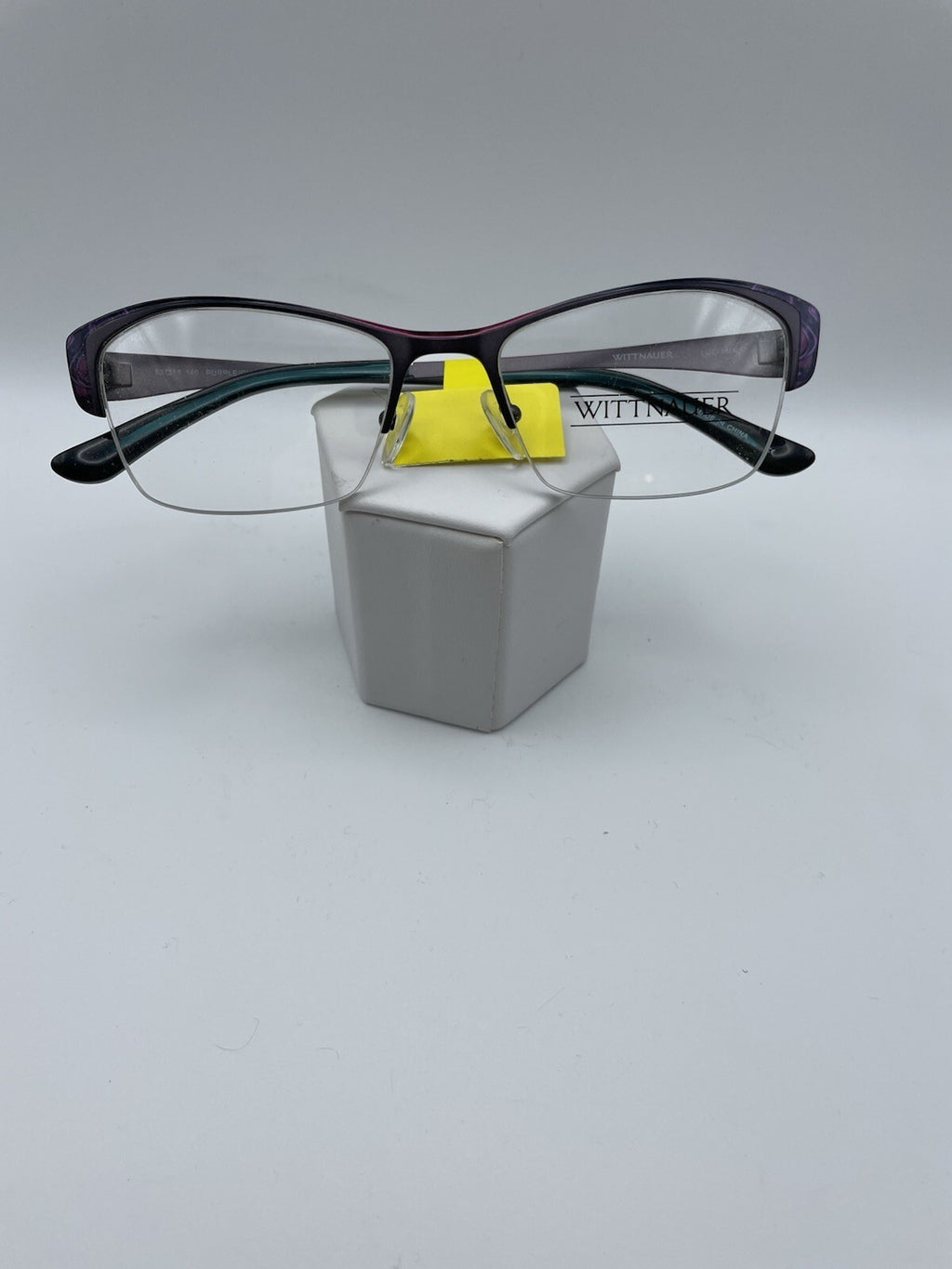 Wittnauer Brand Luciana Model 53 Eye Purple /Gunmetal NEW