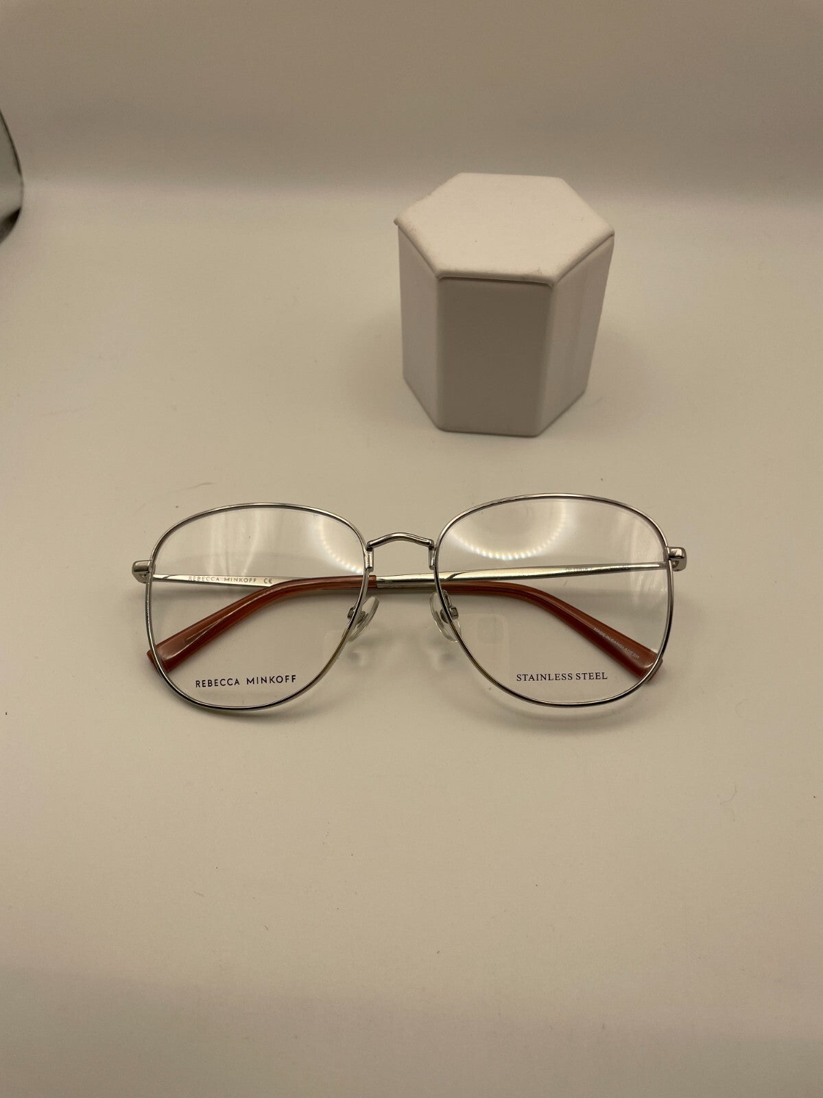 Rebecca Minkoff Brand Gloria 2 Model 56 Eye Silver NEW