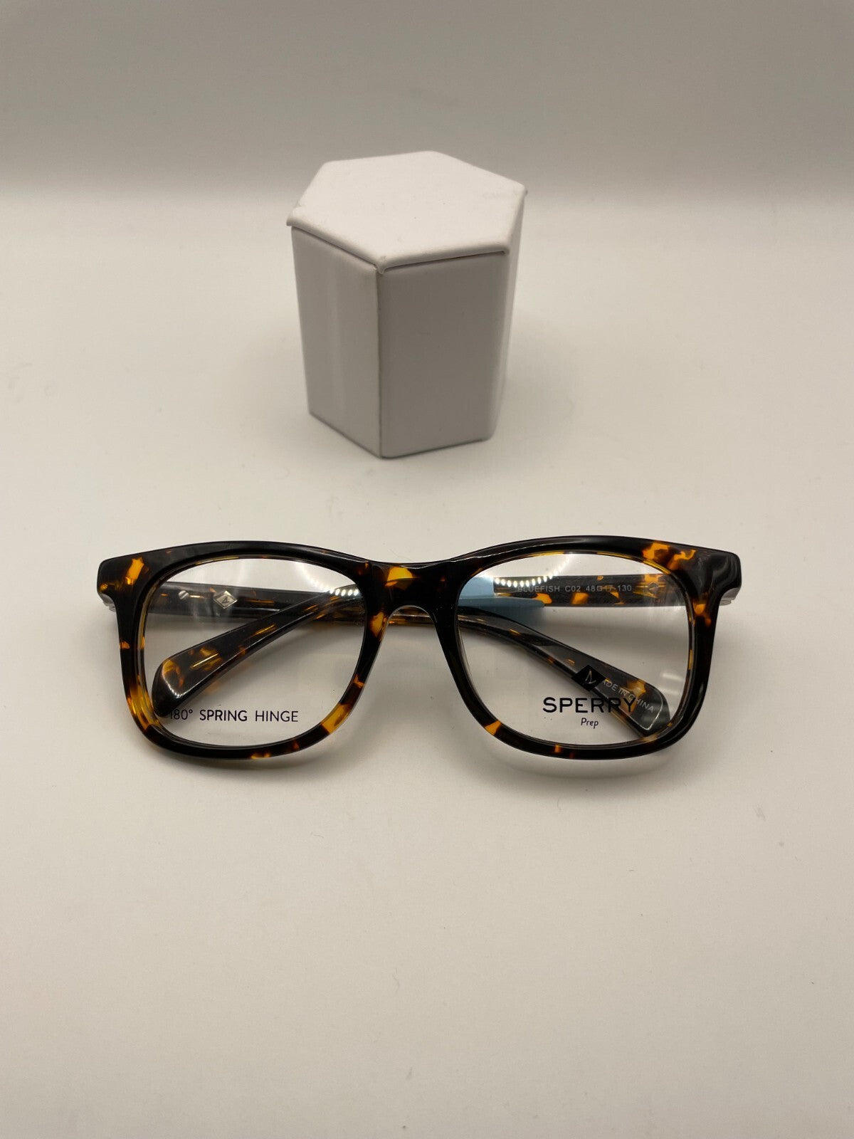 Sperry Brand Bluefish Model 48 Eye Tortoise NEW