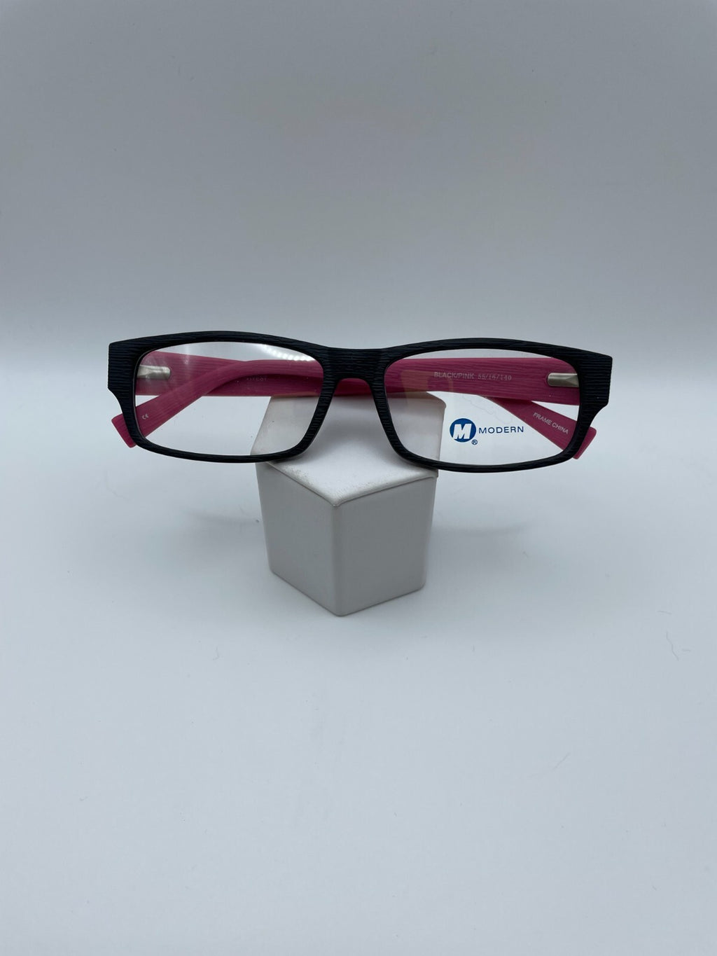 Modern Optical Brand Harvest Model 55 Eye Black/Pink NEW