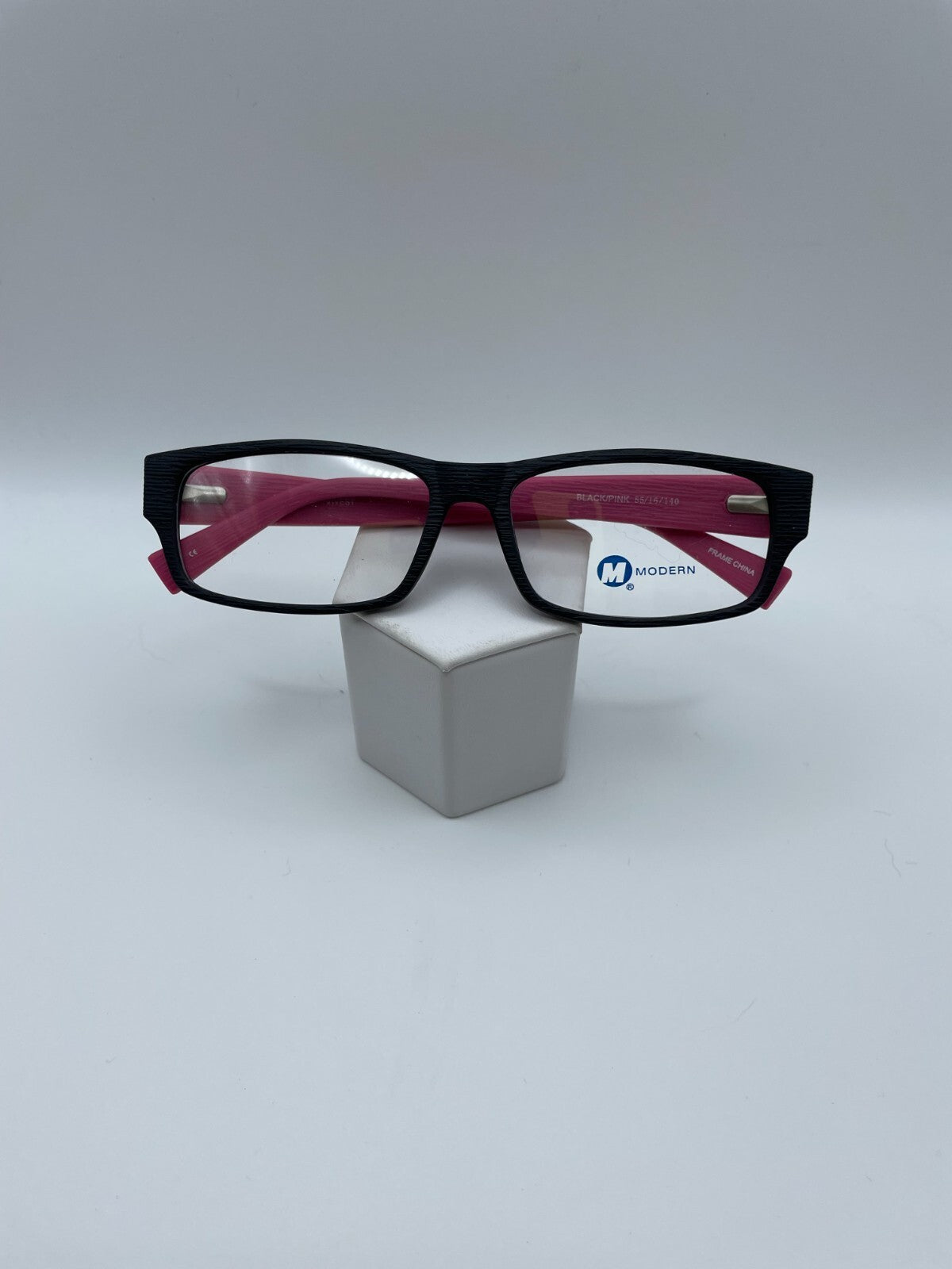 Modern Optical Brand Harvest Model 55 Eye Black/Pink NEW