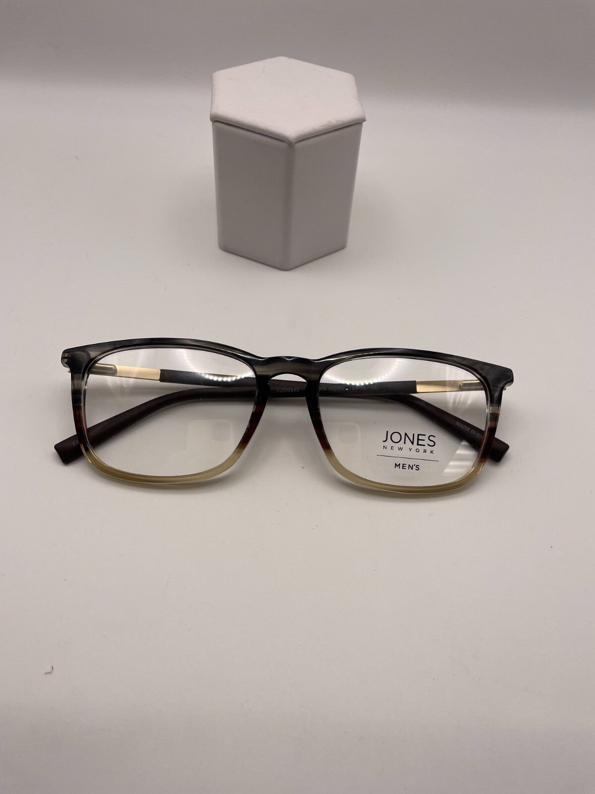Jones New York Brand VJOM543 Model 54 Eye Brown Horn NEW