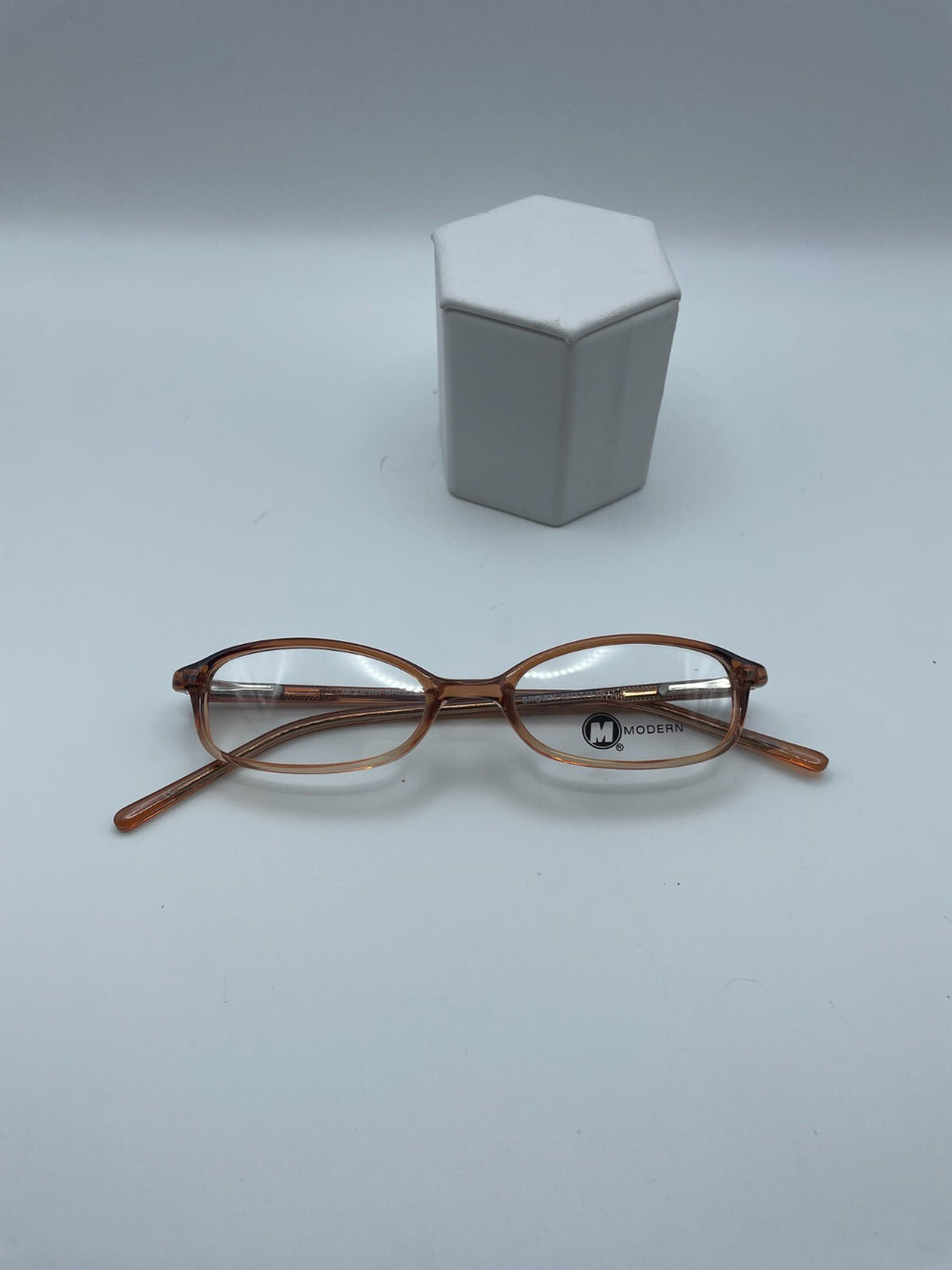 Modern Optical Brand Breeze Model 45 Eye Brown NEW